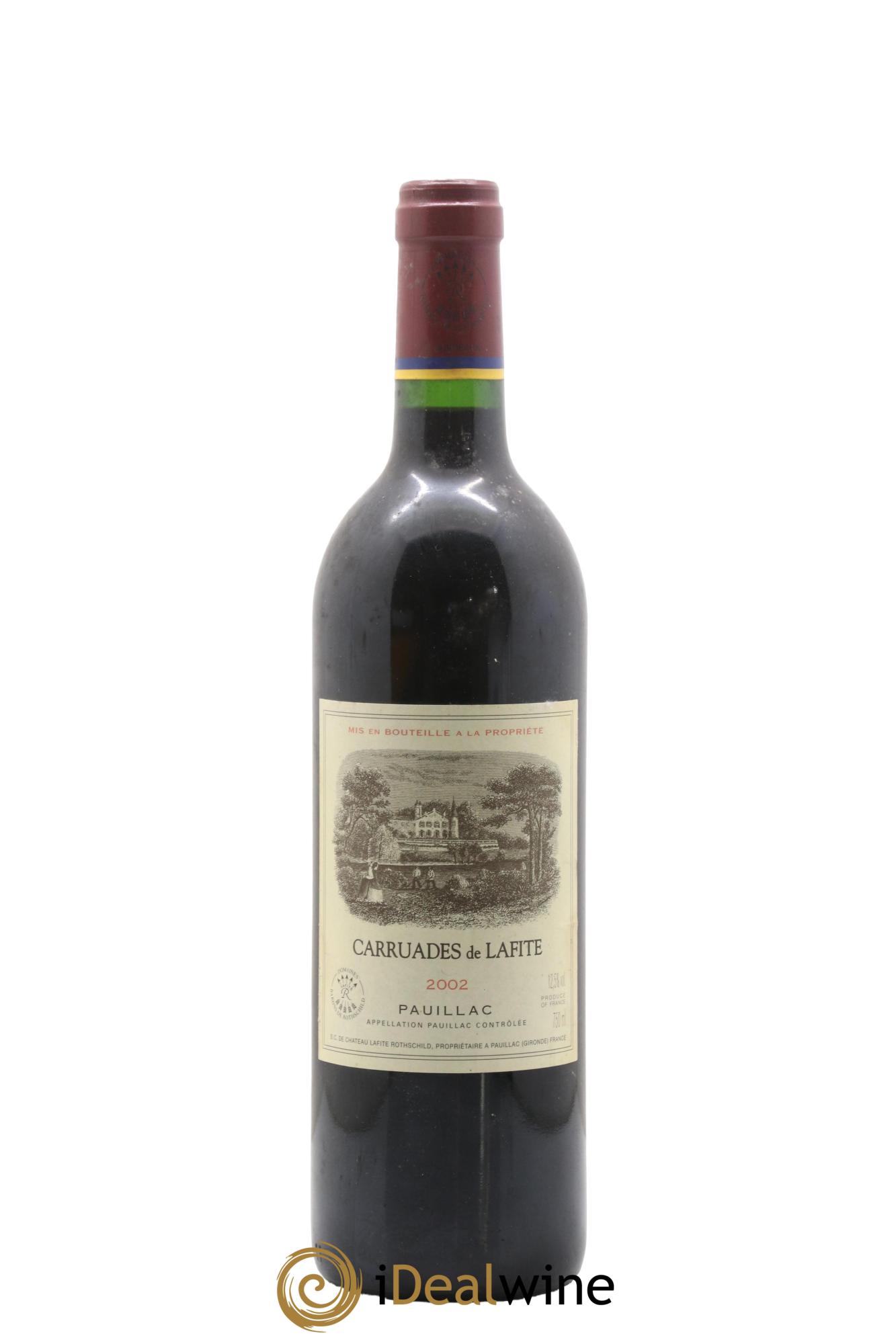 Carruades de Lafite Rothschild Second Vin 2002 - Lot of 1 bottle - 0
