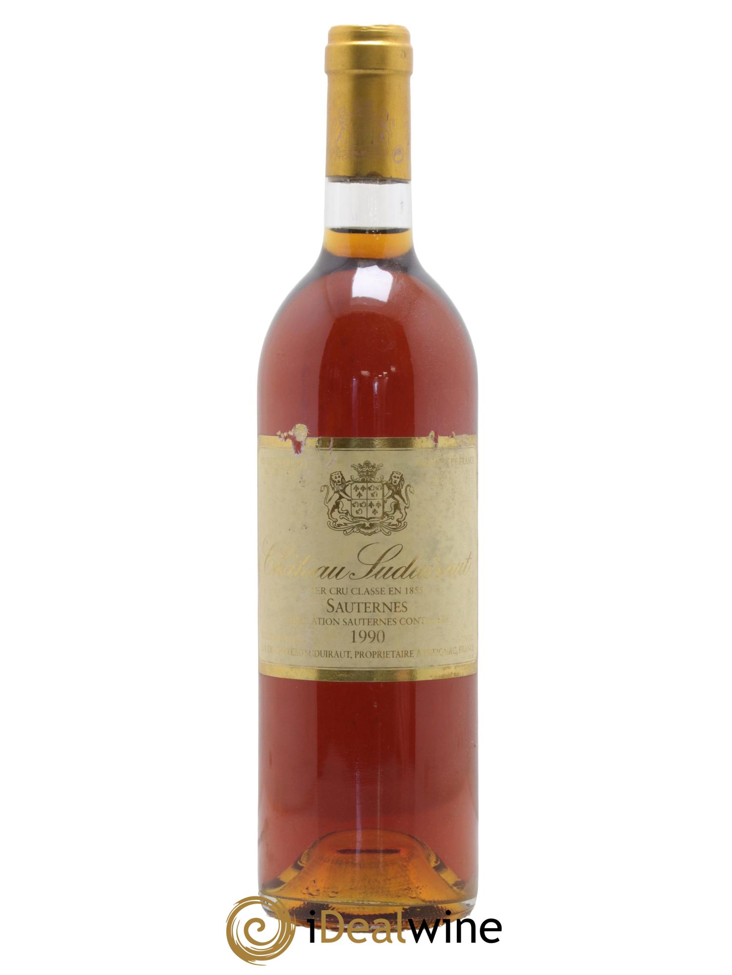Château Suduiraut 1er Grand Cru Classé 1990 - Lotto di 1 bottiglia - 0