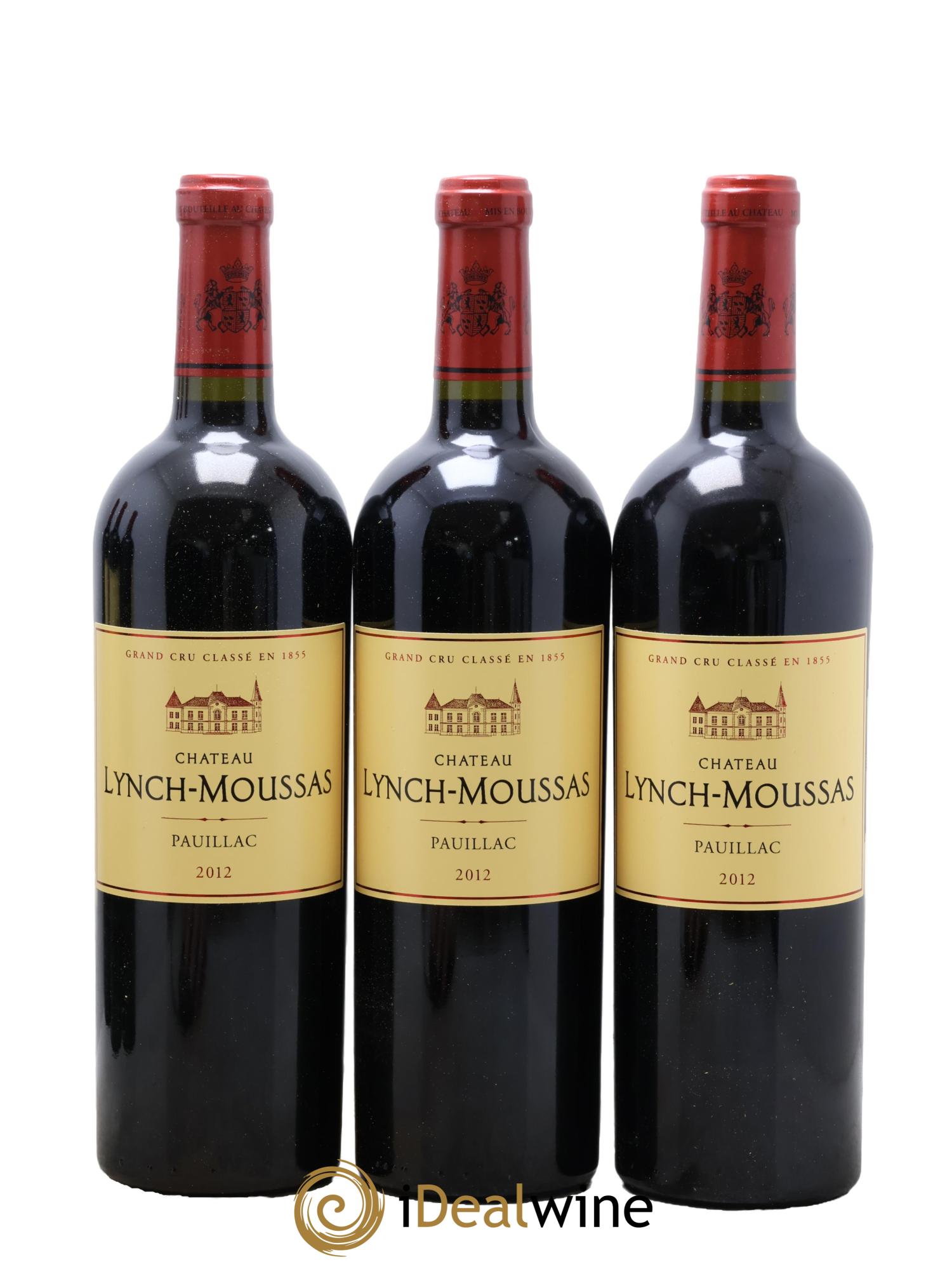 Château Lynch Moussas 5ème Grand Cru Classé 2012 - Lotto di 12 bottiglie - 3
