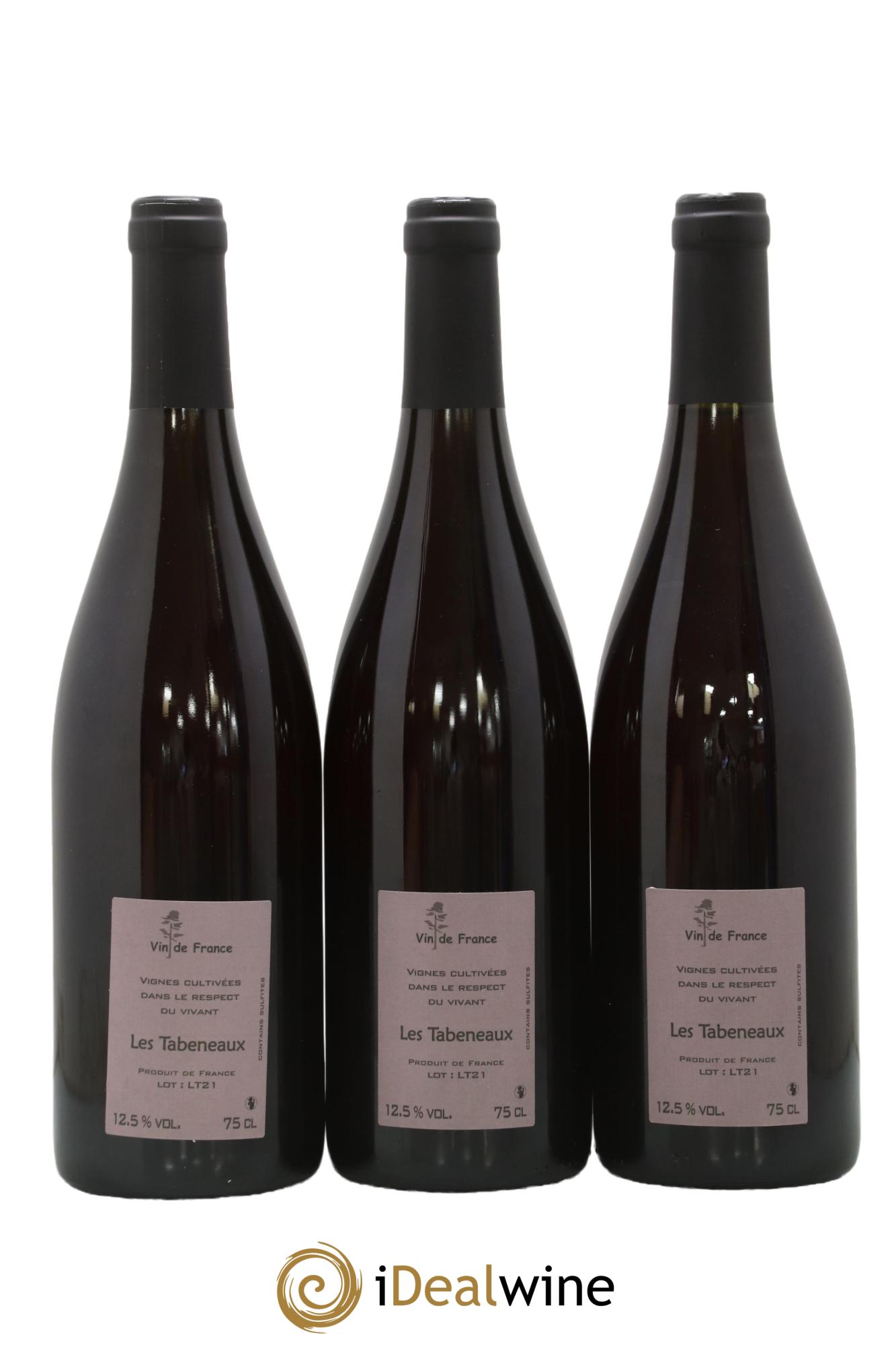Vin de France Les Tabeneaux Benoit Courault 2021 - Lot de 3 bouteilles - 1