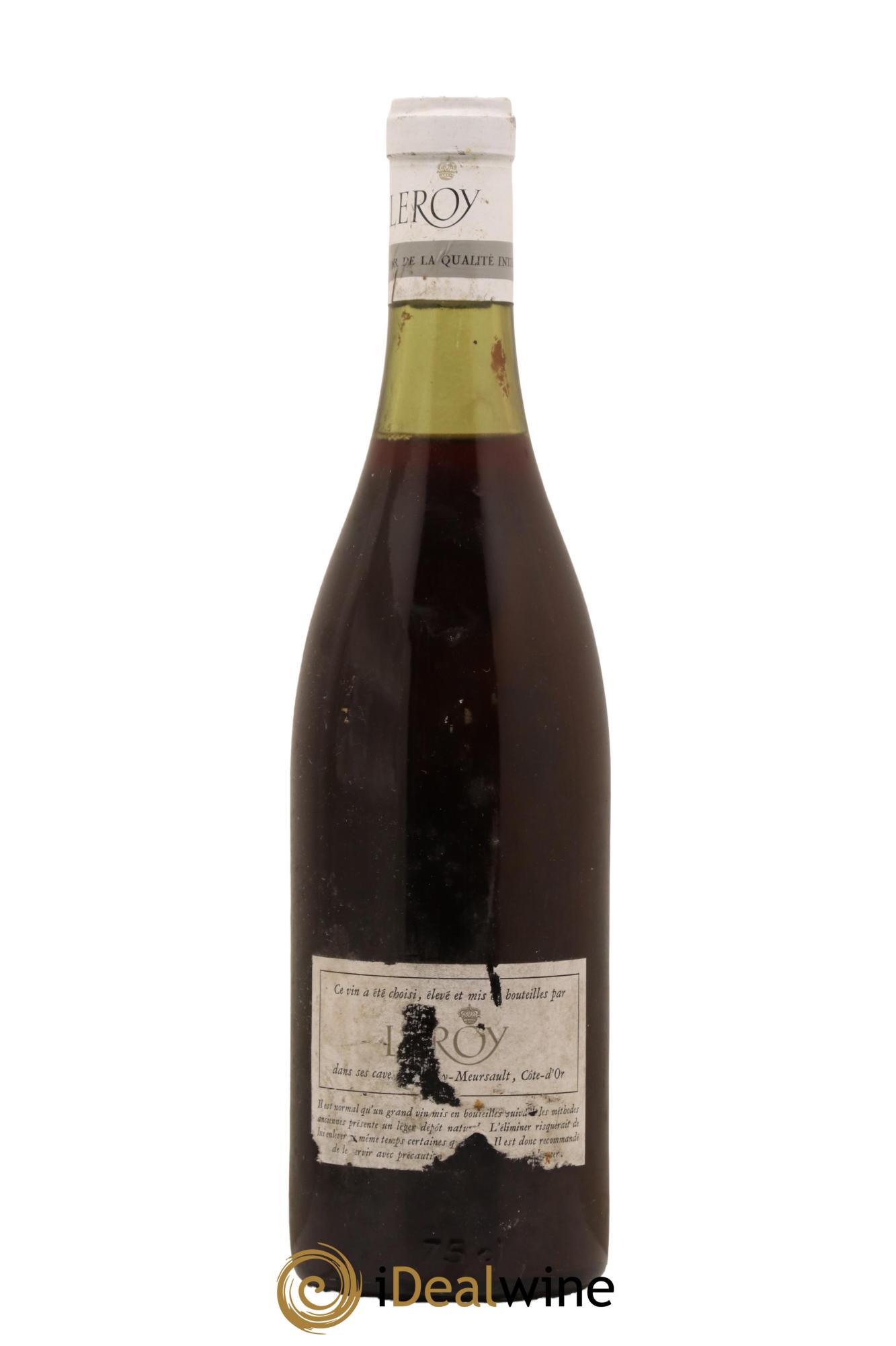 Bourgogne Leroy SA D Auvenay 1969 - Lotto di 1 bottiglia - 1