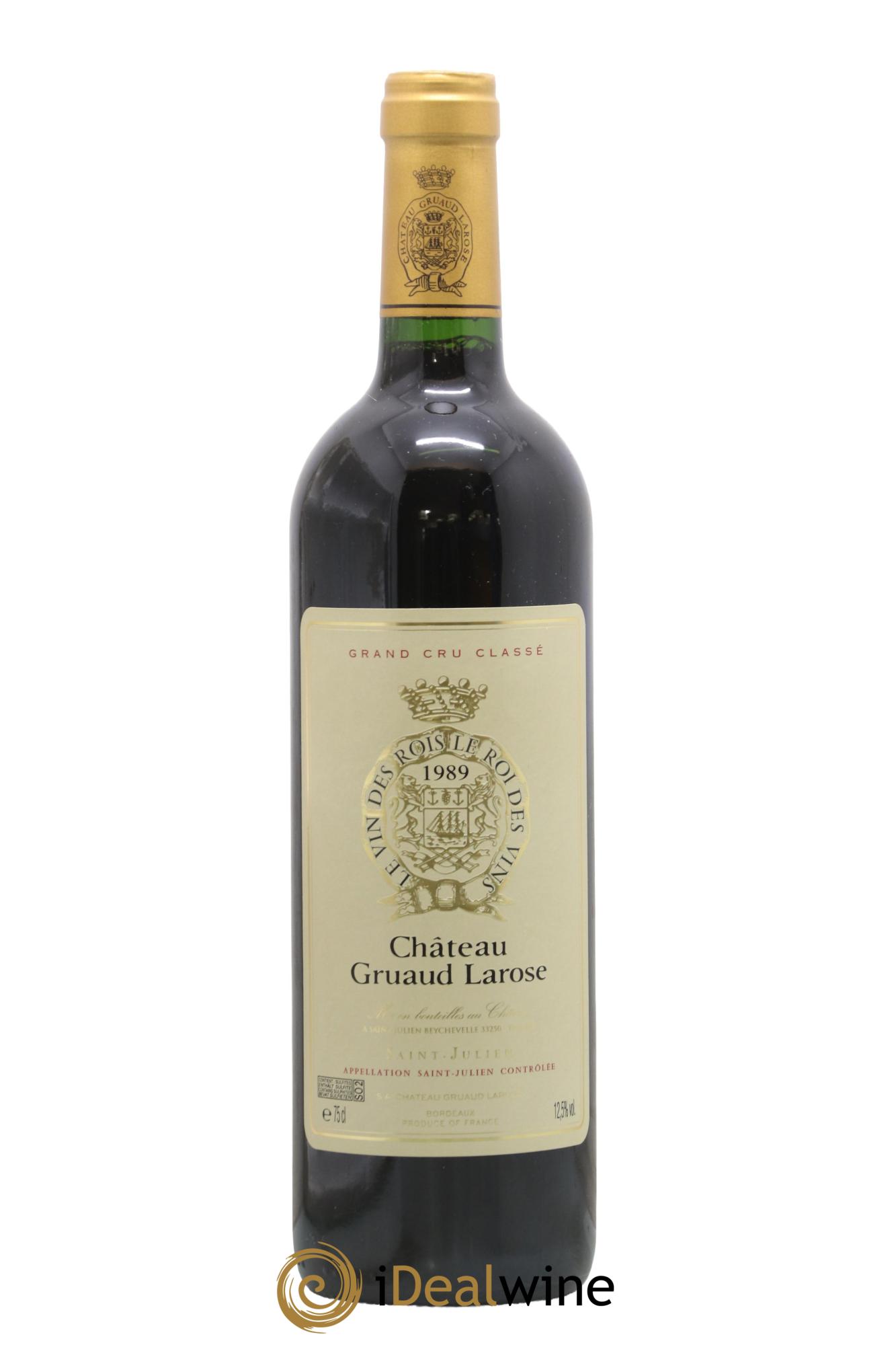 Château Gruaud Larose 2ème Grand Cru Classé 1989 - Lotto di 1 bottiglia - 0