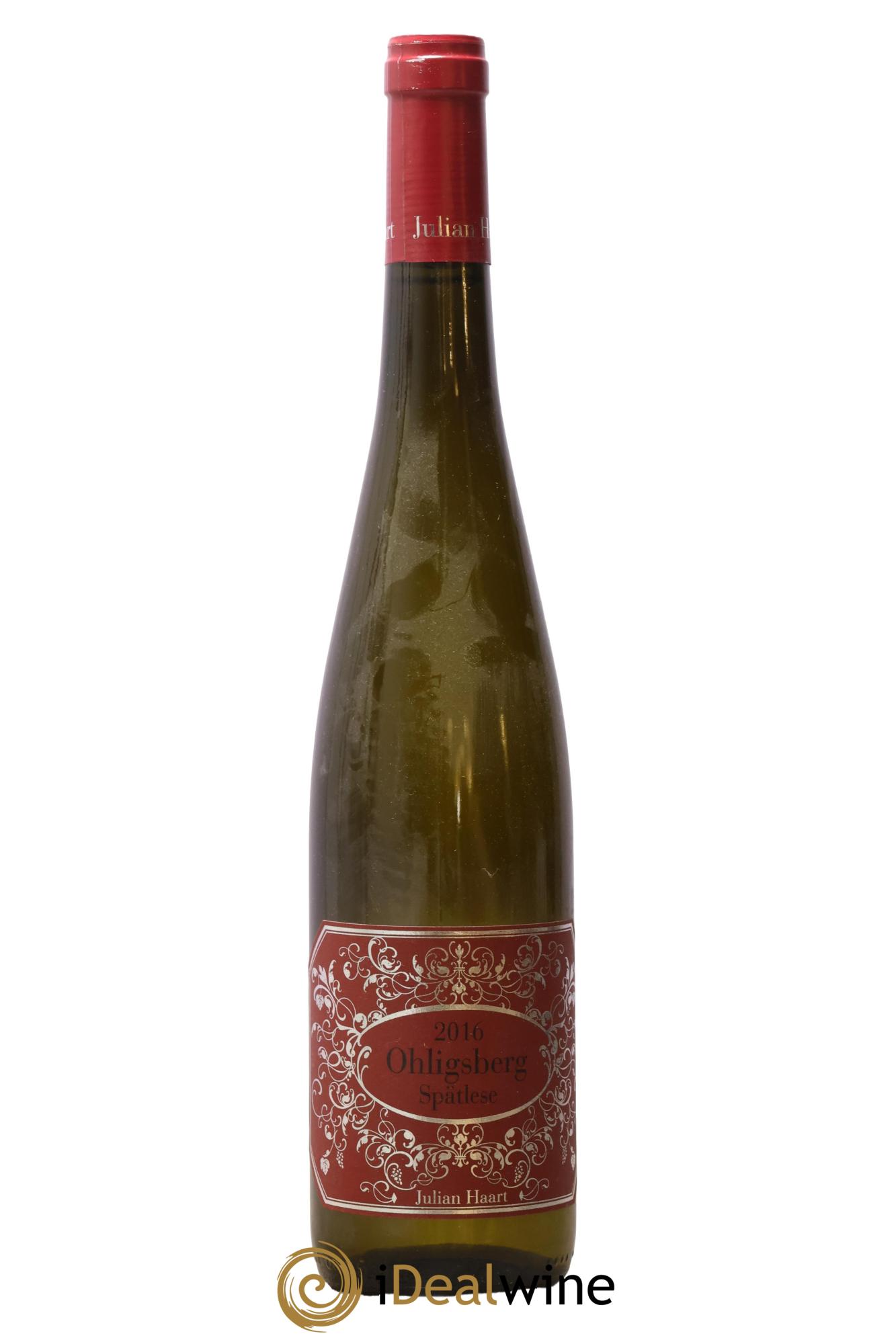 Allemagne Mosel-Saar Riesling Ohligsberg Spätlese Julian Haart 2016 - Lotto di 1 bottiglia - 0