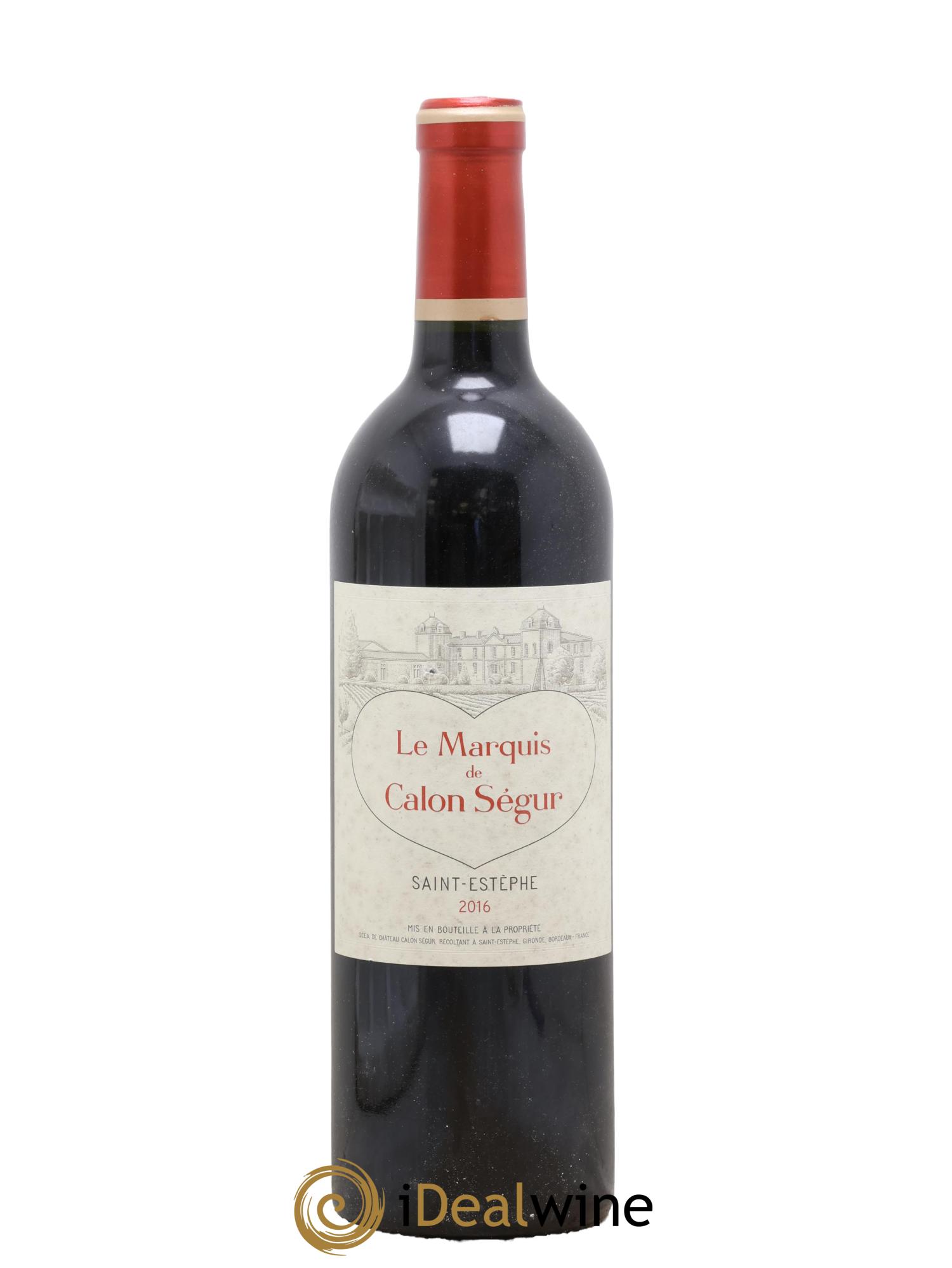 Marquis de Calon Second Vin 2016 - Lot of 1 bottle - 0