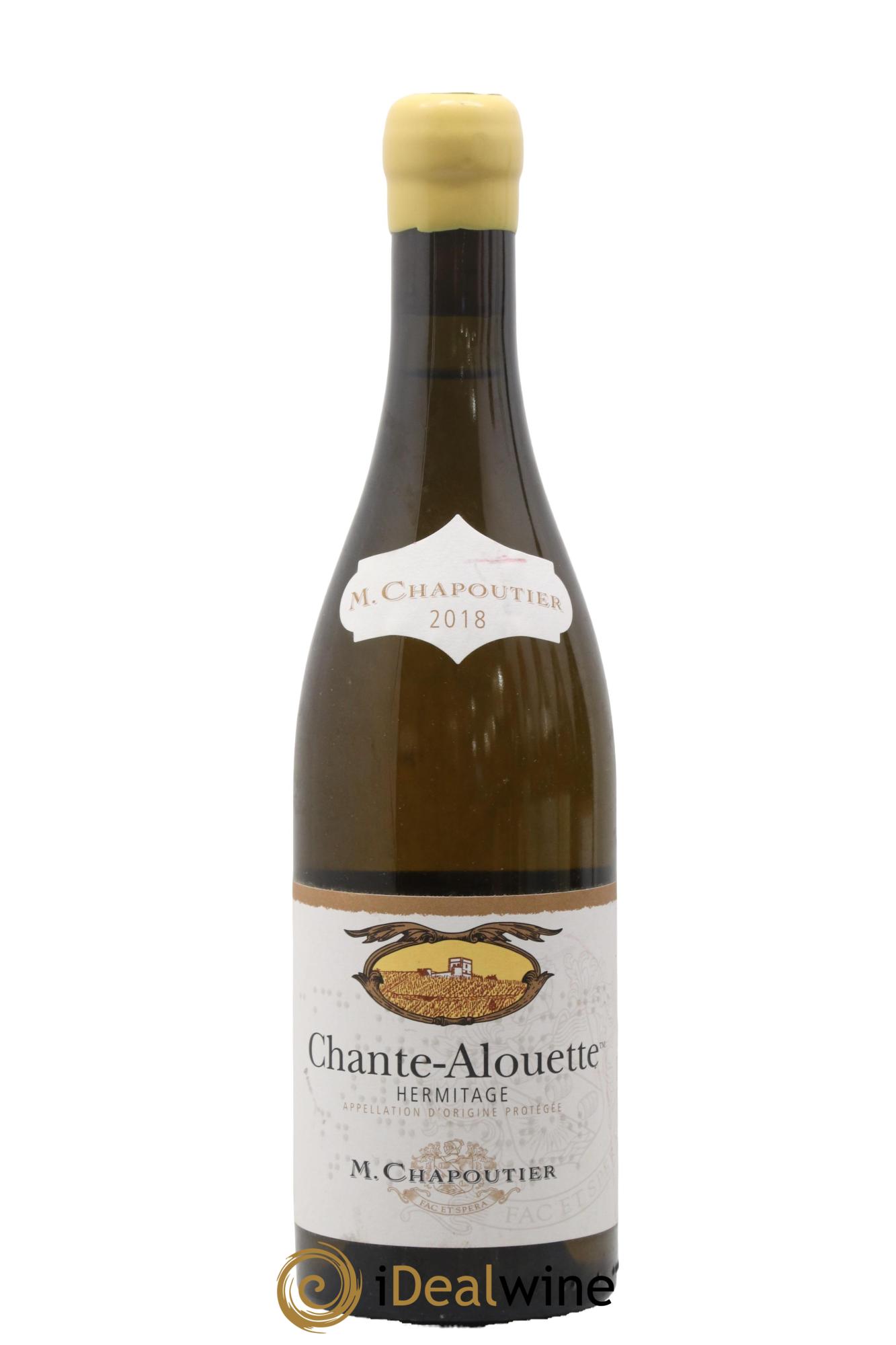 Hermitage Chante Alouette Chapoutier 2018 - Lot de 1 bouteille - 0