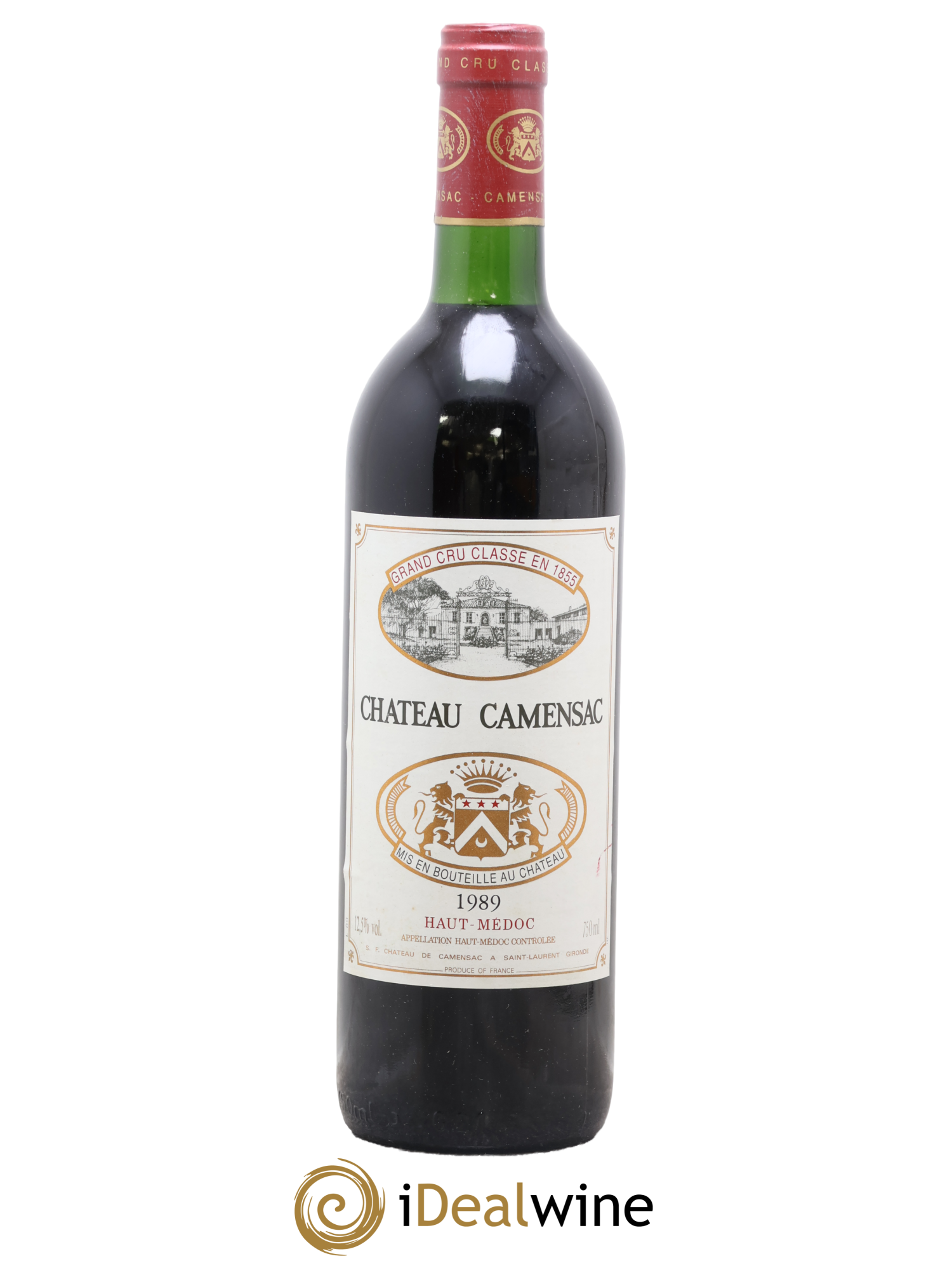 Château Camensac 5ème Grand Cru Classé 1989 - Posten von 1 Flasche - 0