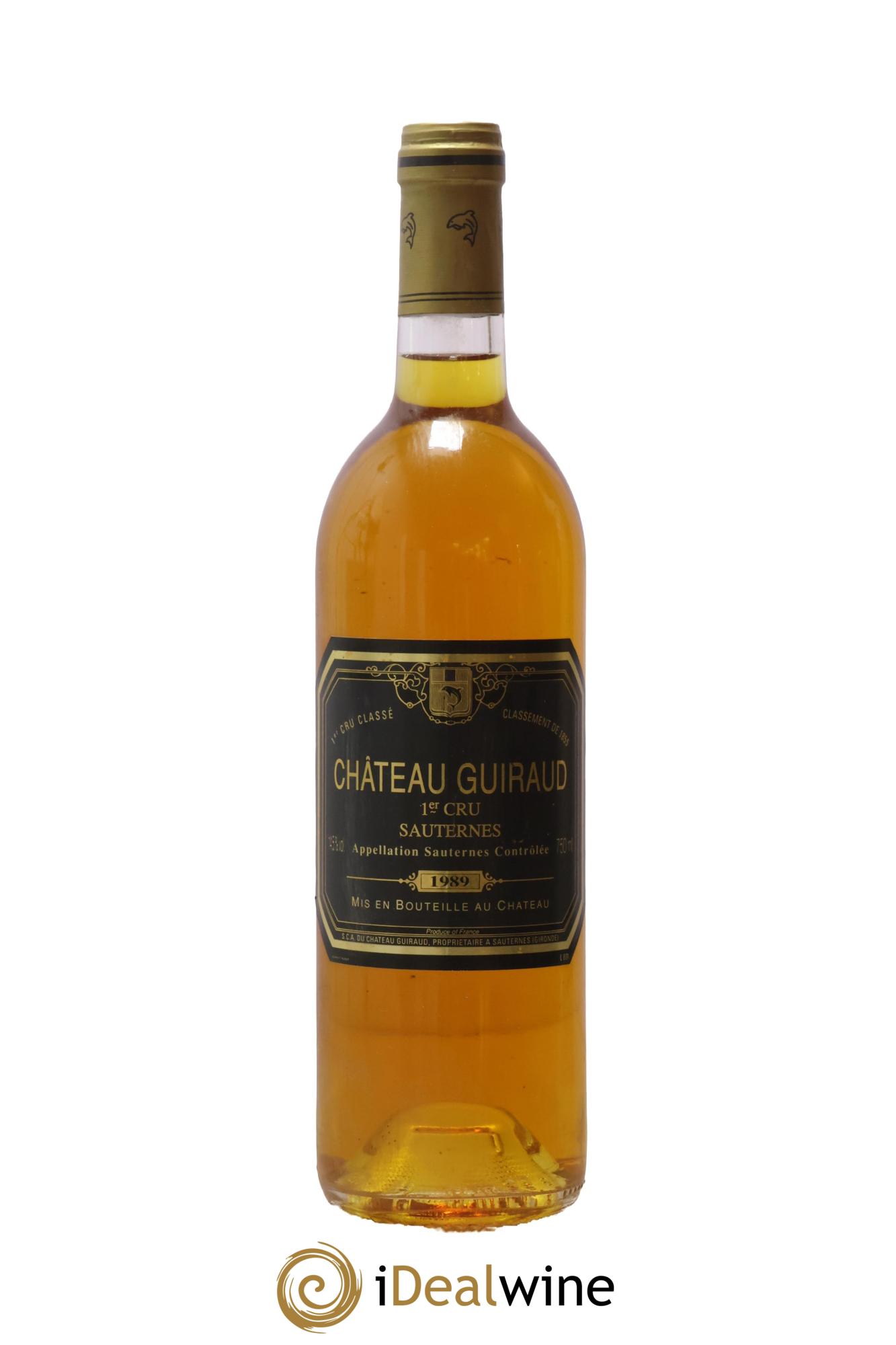 Château Guiraud 1er Grand Cru Classé 1989 - Lotto di 1 bottiglia - 0