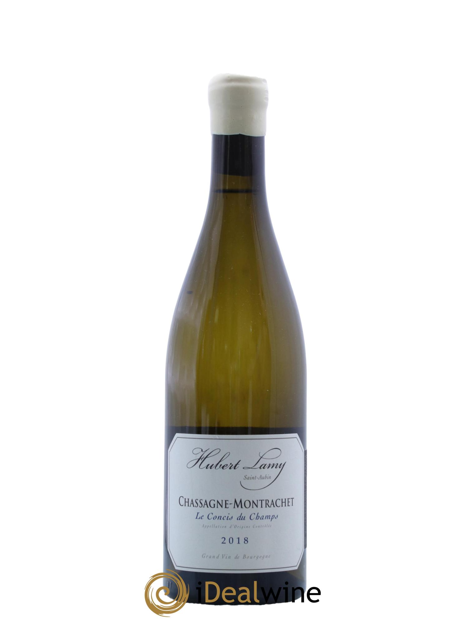 Chassagne-Montrachet Le Concis du Champs Hubert Lamy 2018 - Lot de 1 bouteille - 0