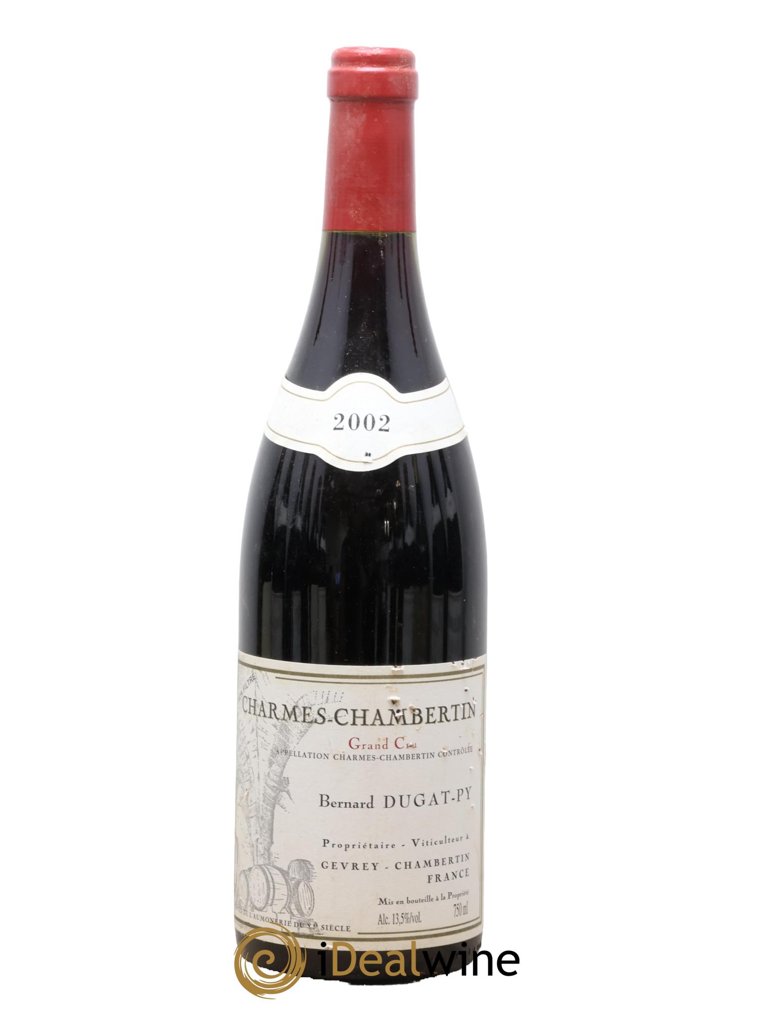 Charmes-Chambertin Grand Cru Dugat-Py 2002 - Lotto di 1 bottiglia - 0