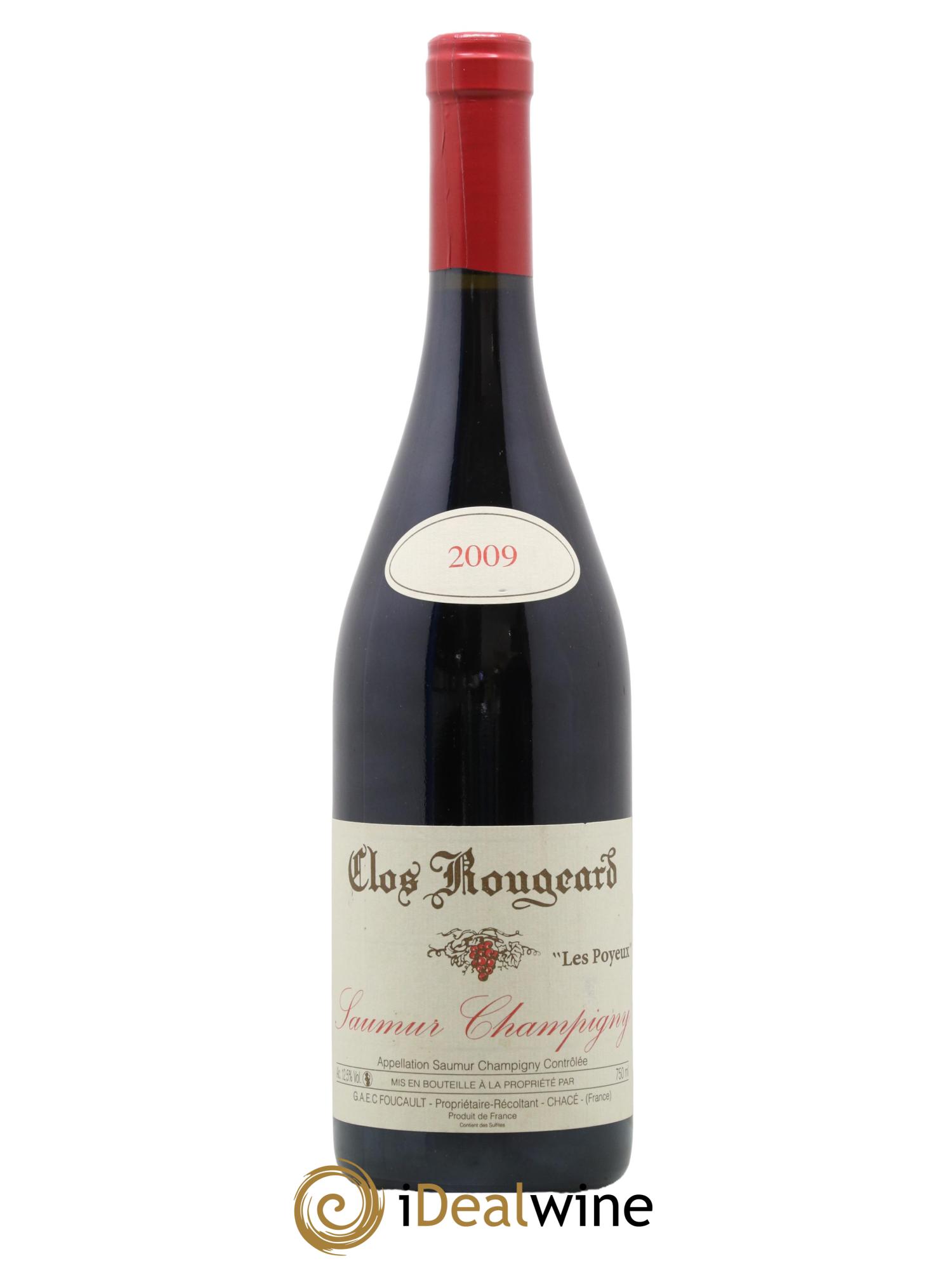 Saumur-Champigny Les Poyeux Clos Rougeard 2009 - Lot de 1 bouteille - 0
