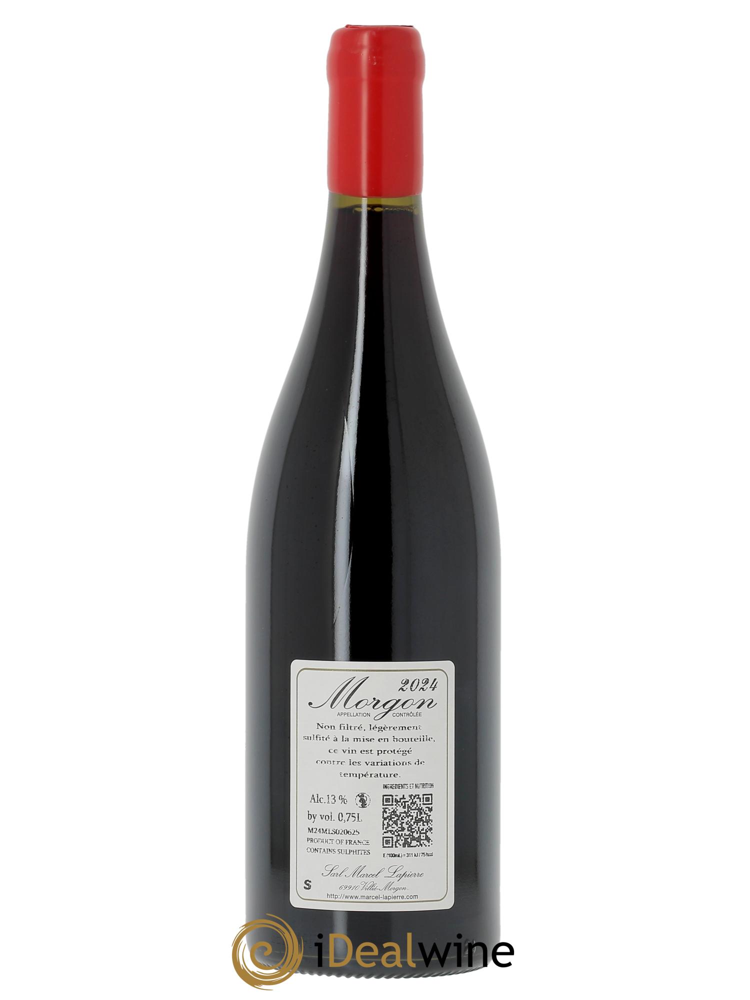 Morgon Cuvée Marcel Lapierre Marcel Lapierre (Domaine) 2024 - Lot de 1 bouteille - 1