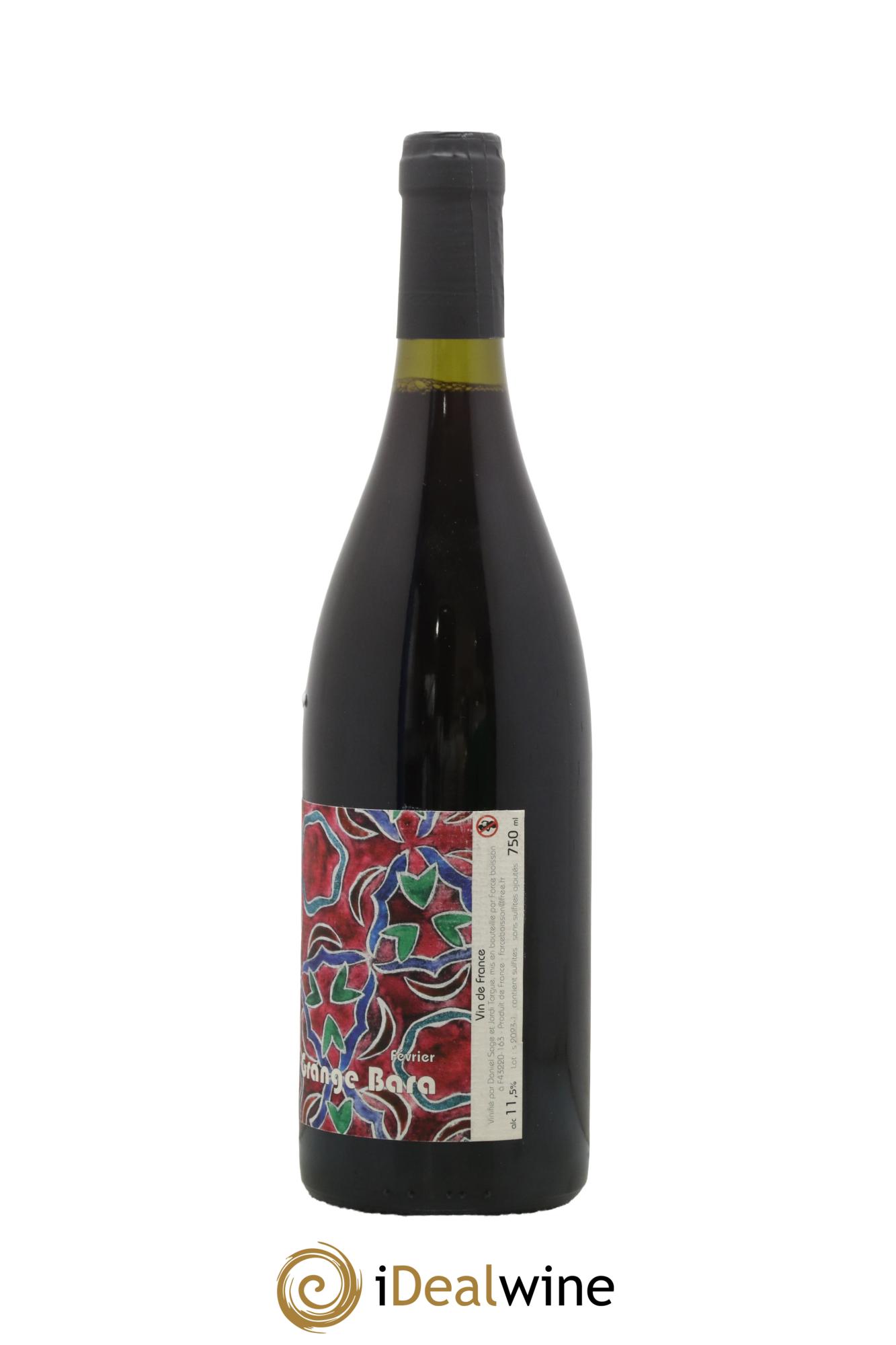 Vin de France Grange Bara Février Daniel Sage 2022 - Posten von 1 Flasche - 1
