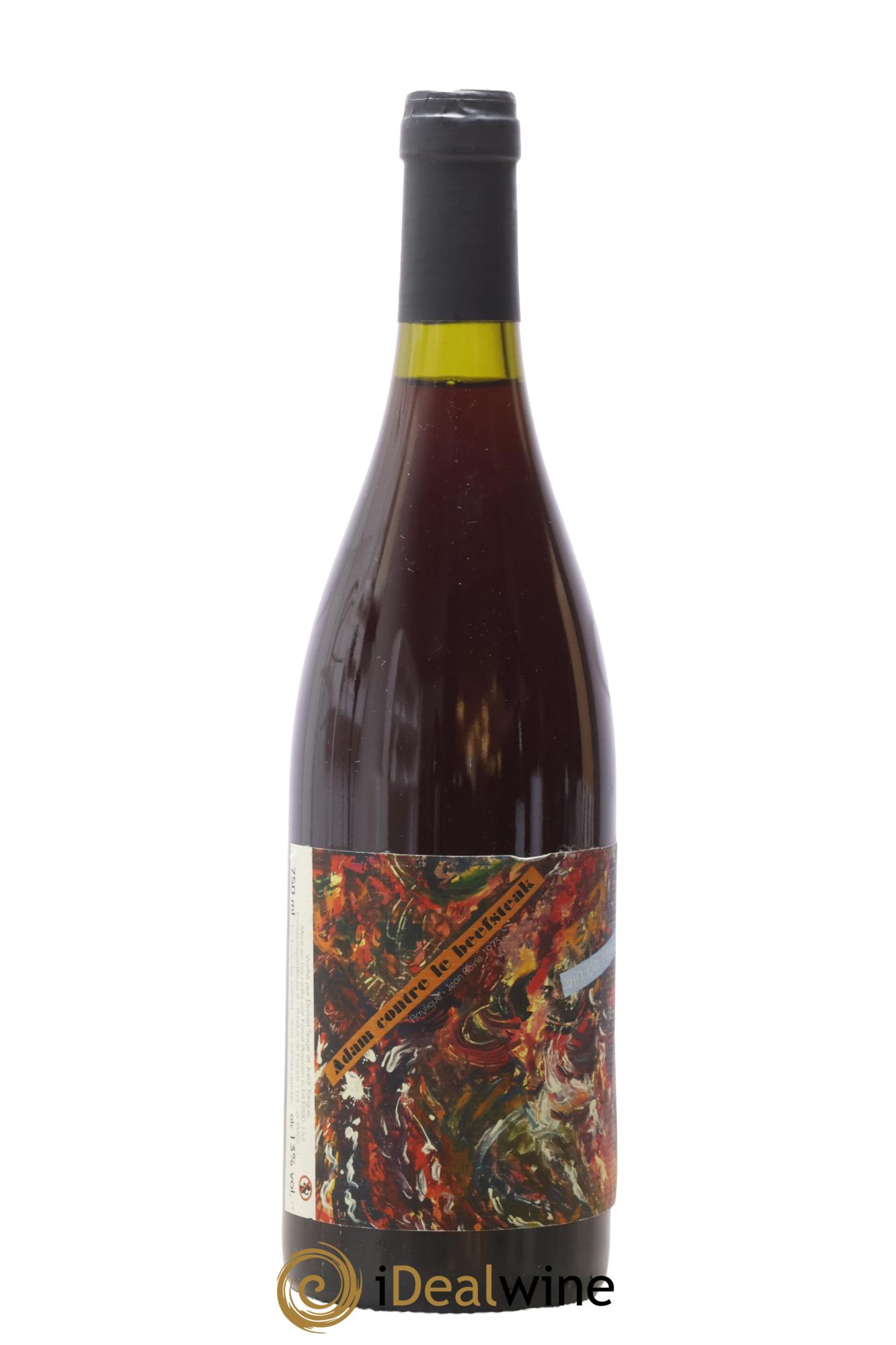 Vin de France Adam Contre le Beefsteak Daniel Sage 2021 - Lotto di 1 bottiglia - 0