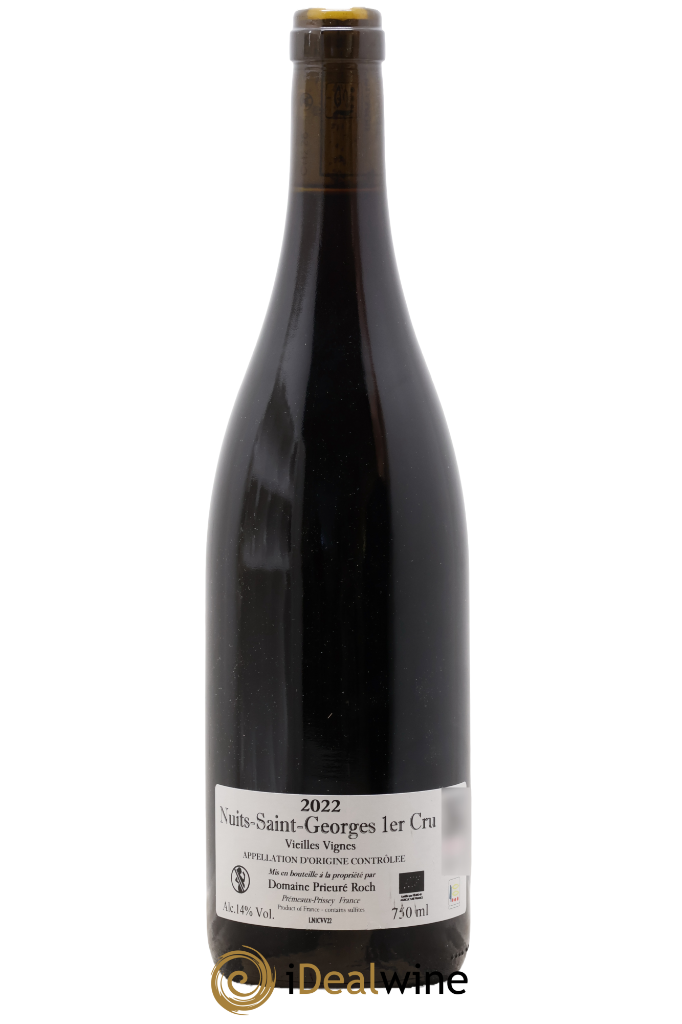 Nuits-Saint-Georges 1er Cru Vieilles Vignes Prieuré Roch 2022 - Lot de 1 bouteille - 1
