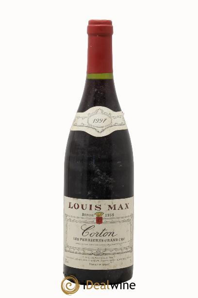 Corton Grand Cru Les Perrières Louis Max 1997 - Lot de 1 bouteille - 0