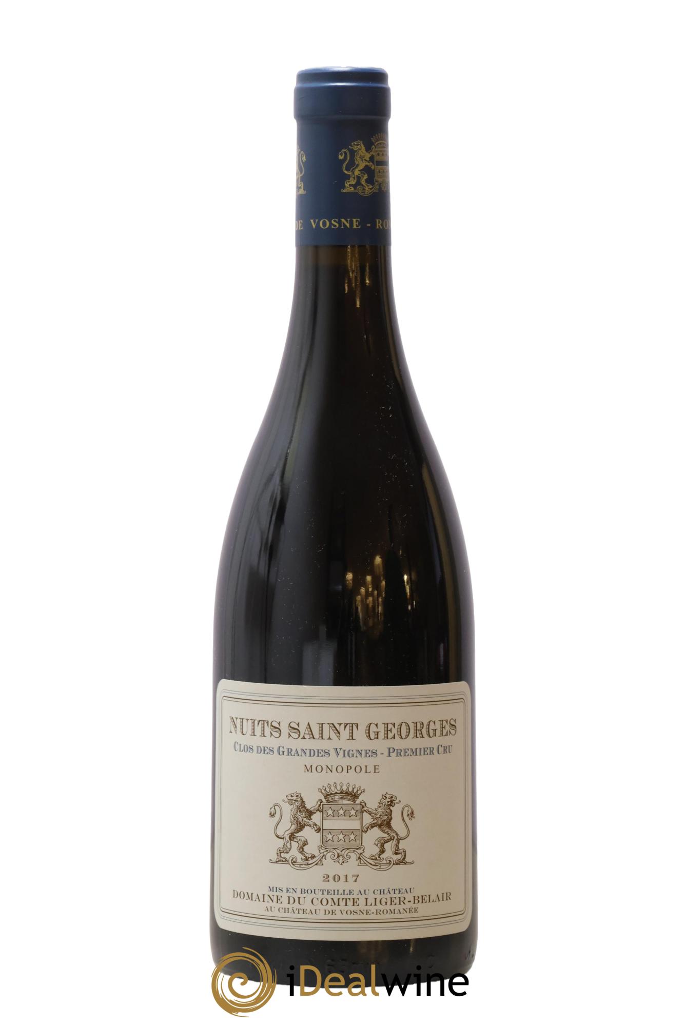 Nuits-Saint-Georges 1er Cru Clos des Grandes Vignes Comte Liger-Belair (Domaine du) 2017 - Lot de 1 bouteille - 0