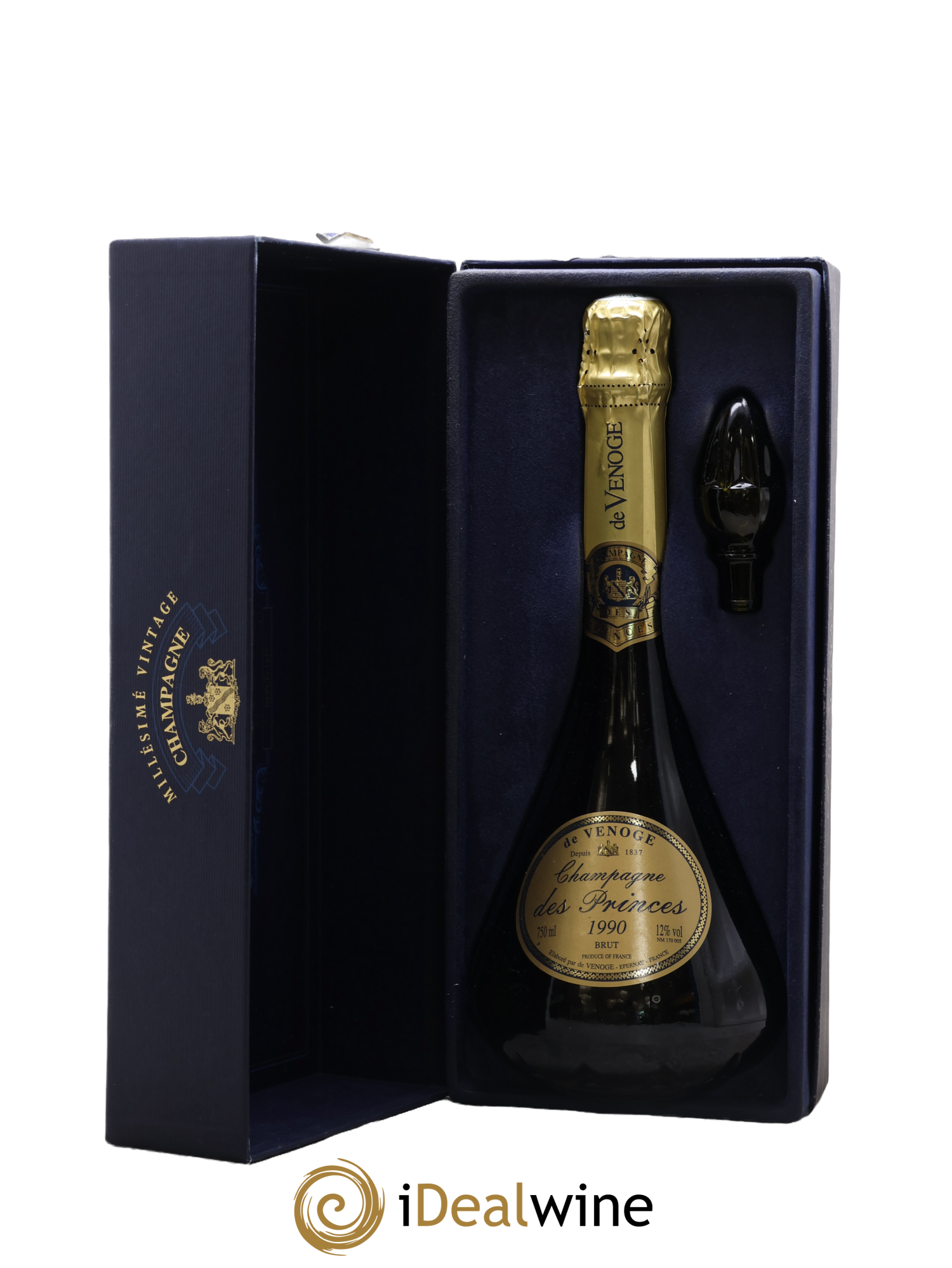 Cuvée des Princes De Venoge 1990 - Lot de 1 bouteille - 0