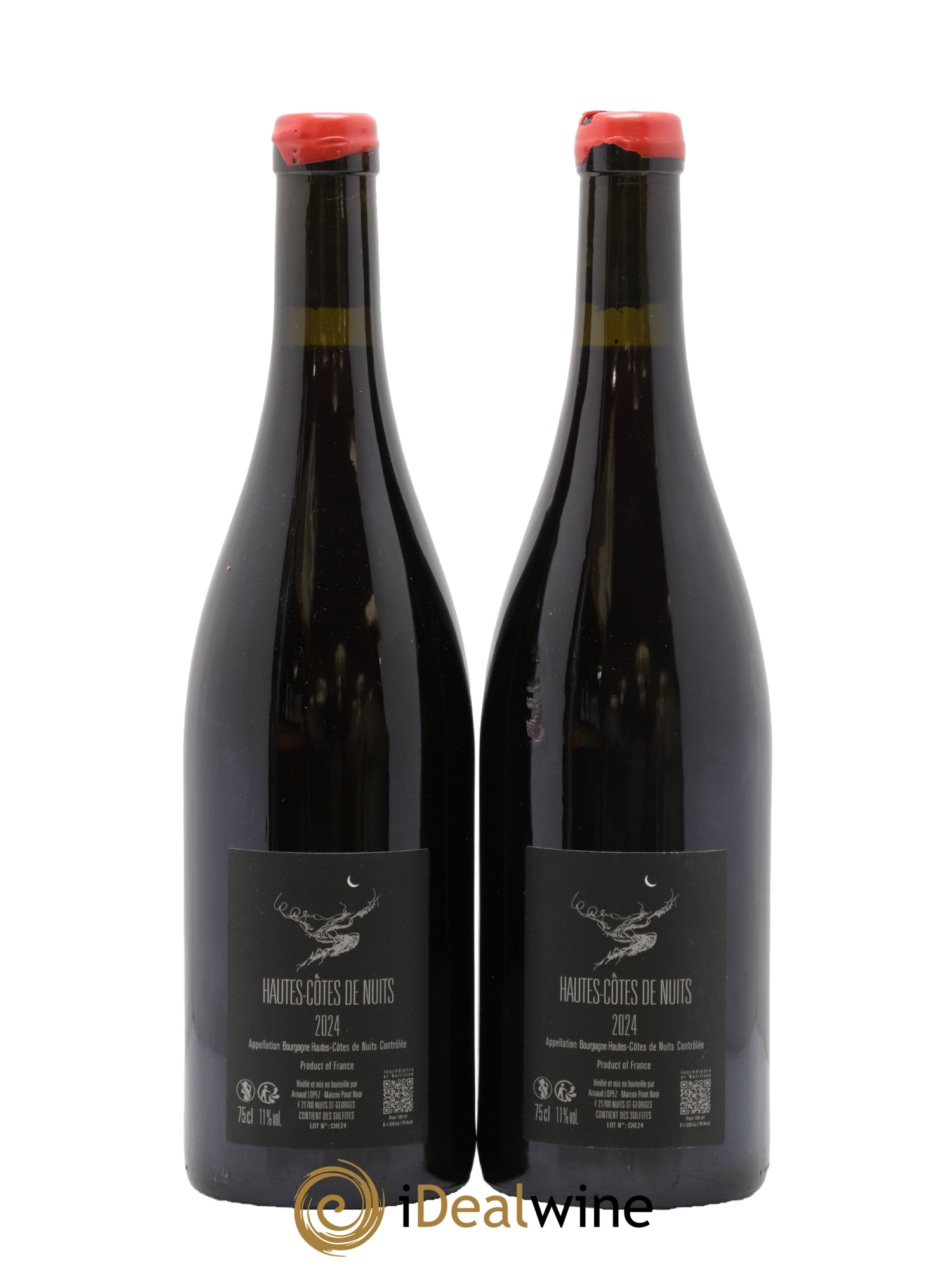 Hautes-Côtes de Nuits Chevrey Arnaud Lopez 2024 - Lot de 2 bouteilles - 1