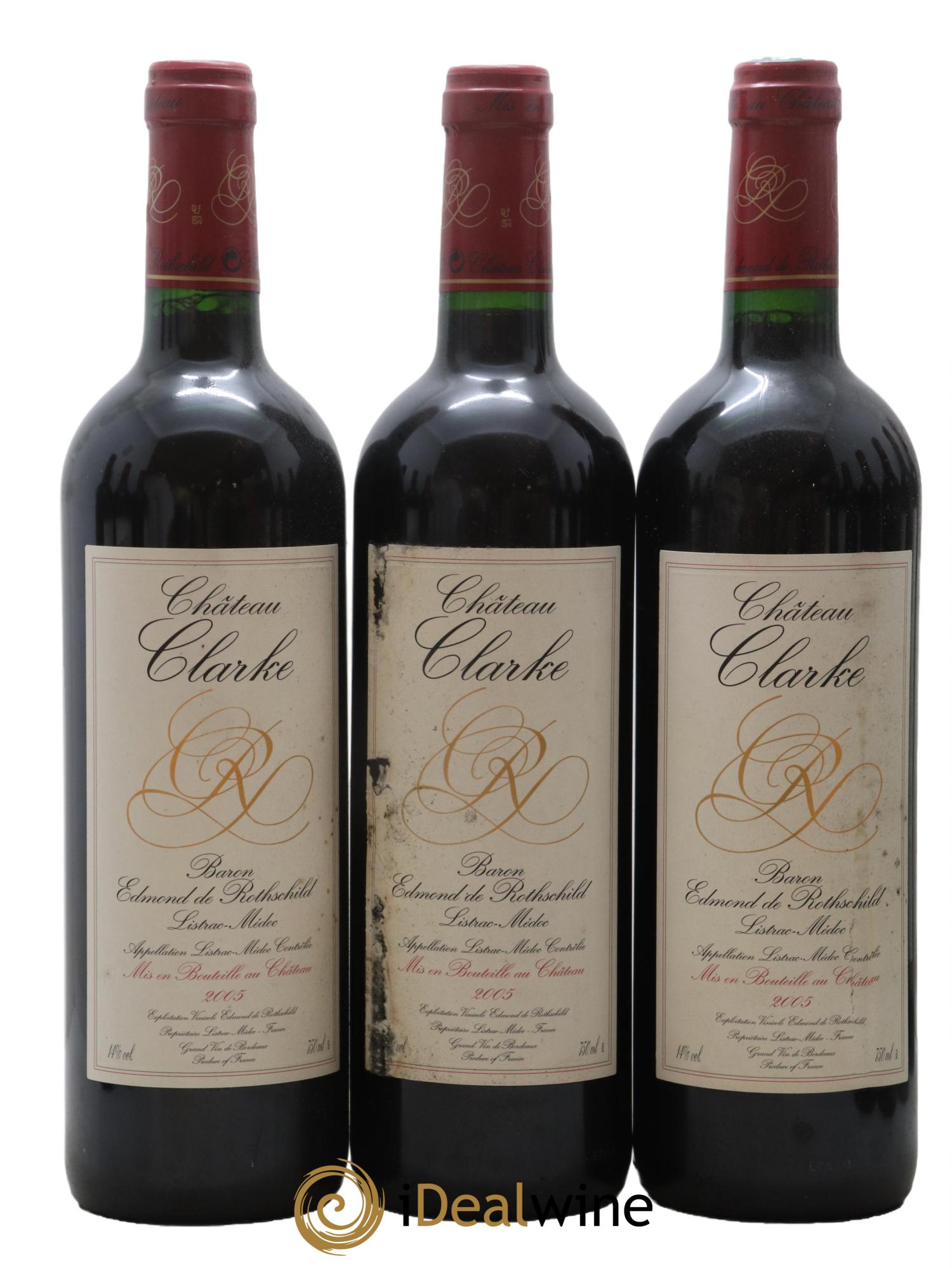 Château Clarke  2005 - Lotto di 12 bottiglie - 4