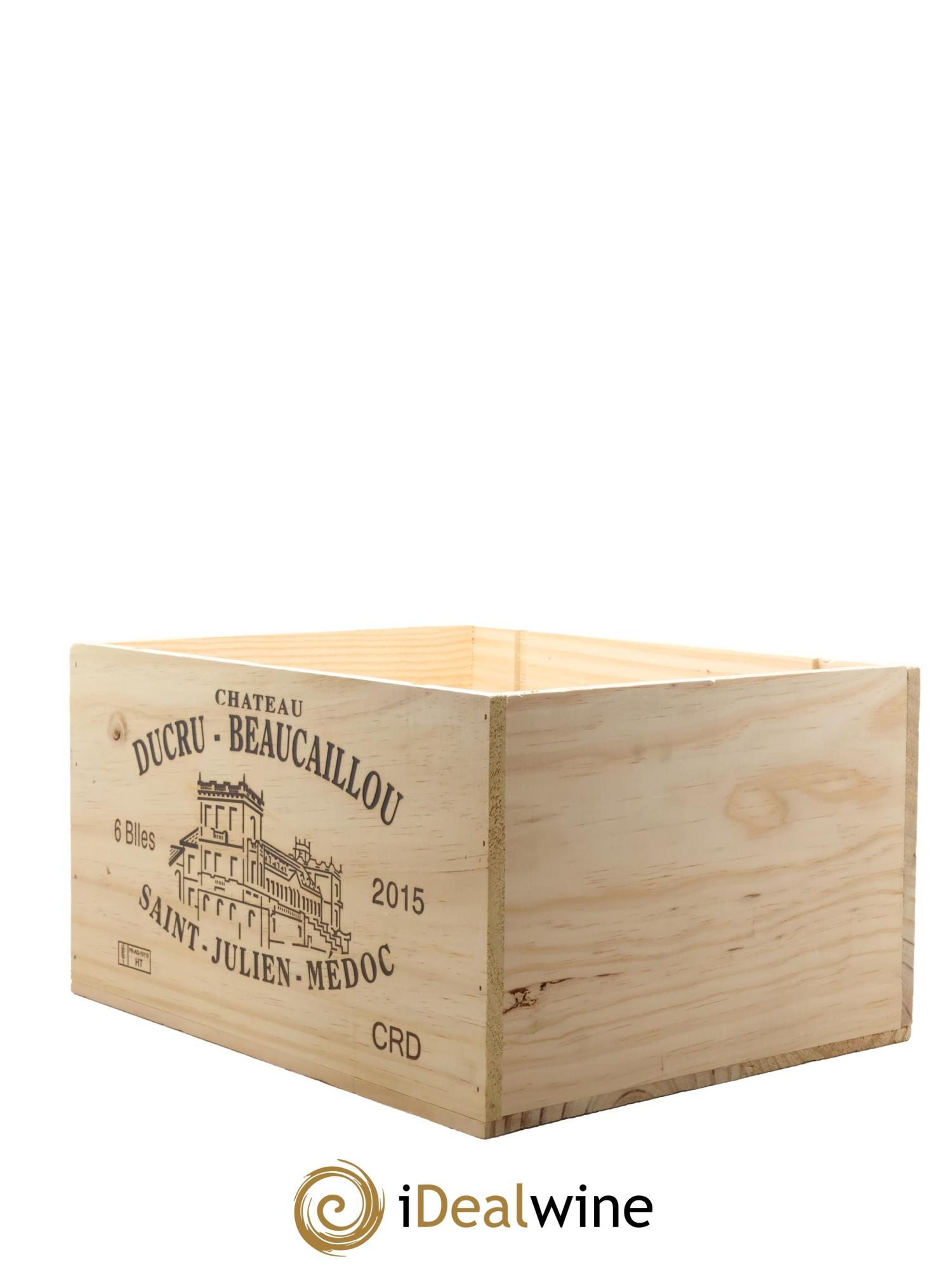Château Ducru Beaucaillou 2ème Grand Cru Classé 2015 - Posten von 6 Flaschen - 5