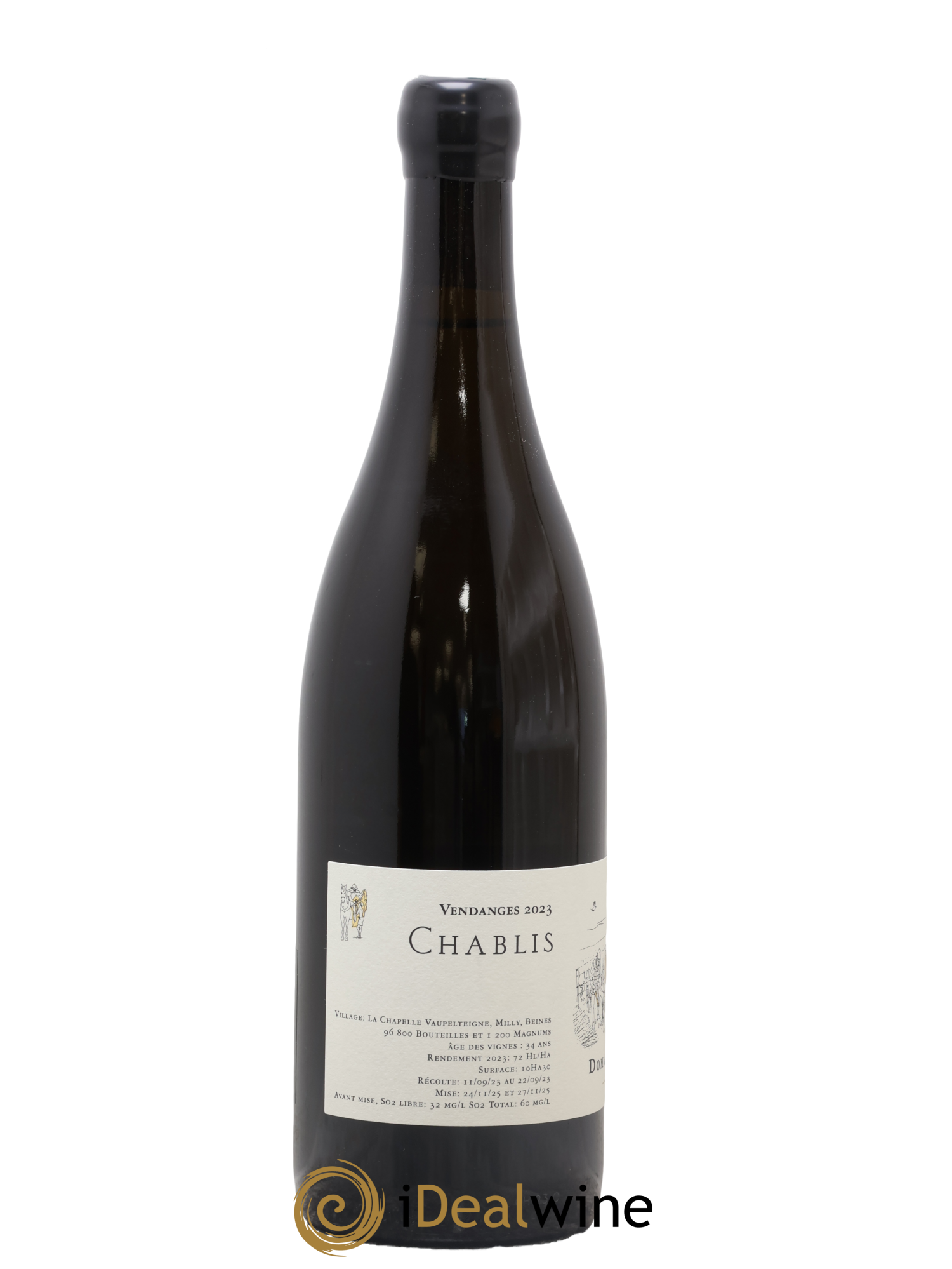 Chablis Jean Dauvissat  (Domaine) 2023 - Posten von 1 Flasche - 1