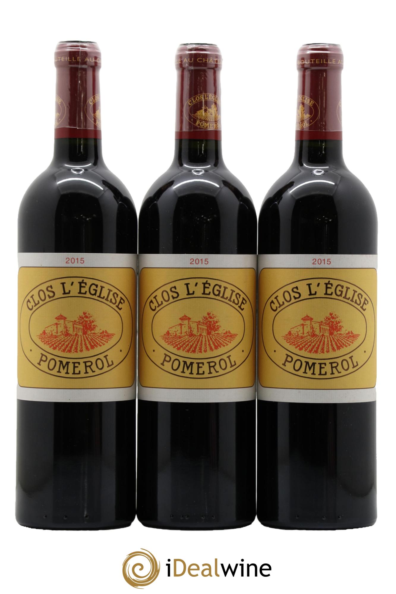 Clos l'Eglise 2015 - Lot de 3 bouteilles - 0