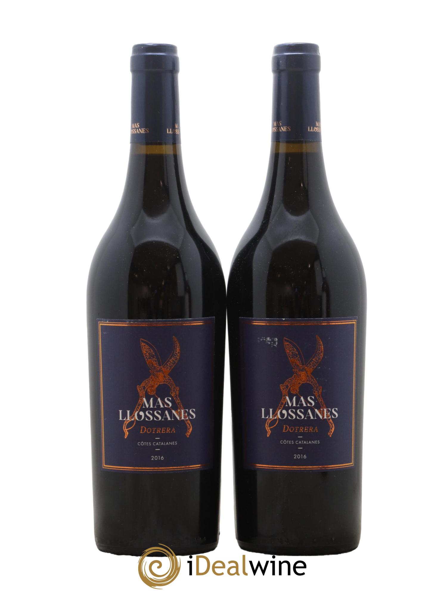 Côtes Catalanes (VDP des Côtes Catalanes) Dotrera Mas Llossanes 2016 - Lot de 2 bouteilles - 0