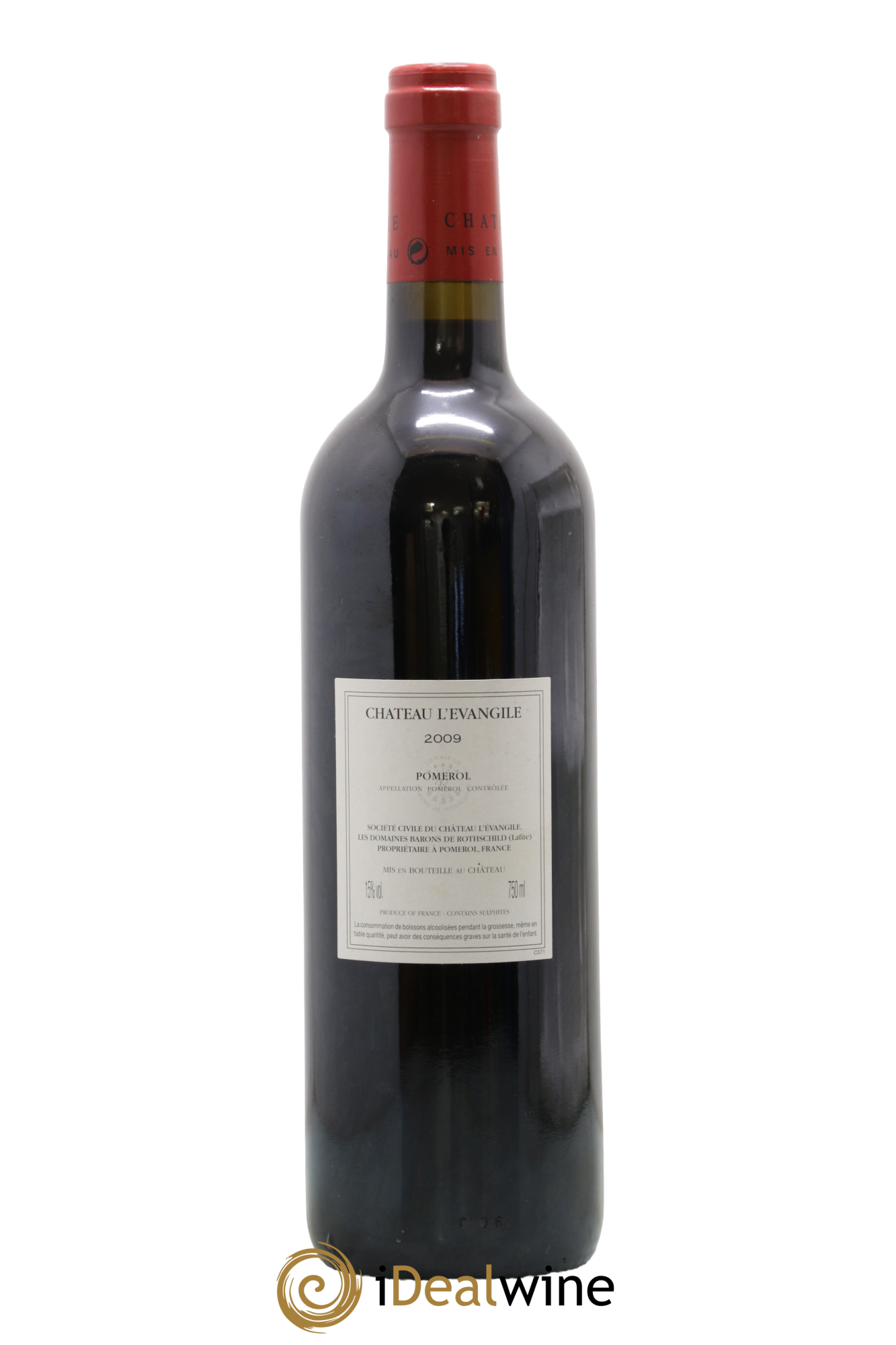 Château l' Évangile 2009 - Lot of 1 bottle - 1
