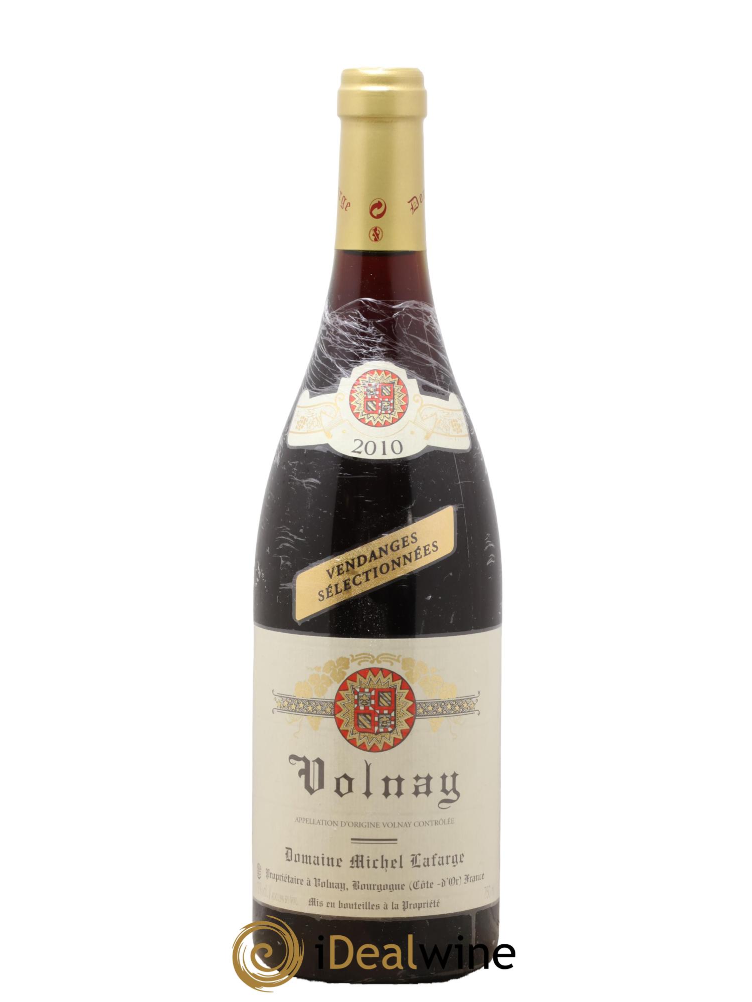 Volnay Vendanges sélectionnées Lafarge (Domaine) 2010 - Lot de 1 bouteille - 0