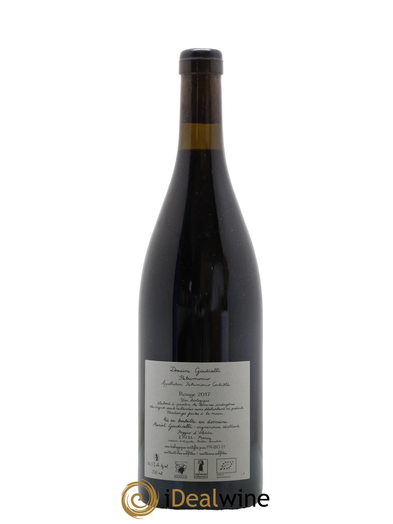 Patrimonio Domaine Giudicelli 2017 - Lot de 1 bouteille - 1