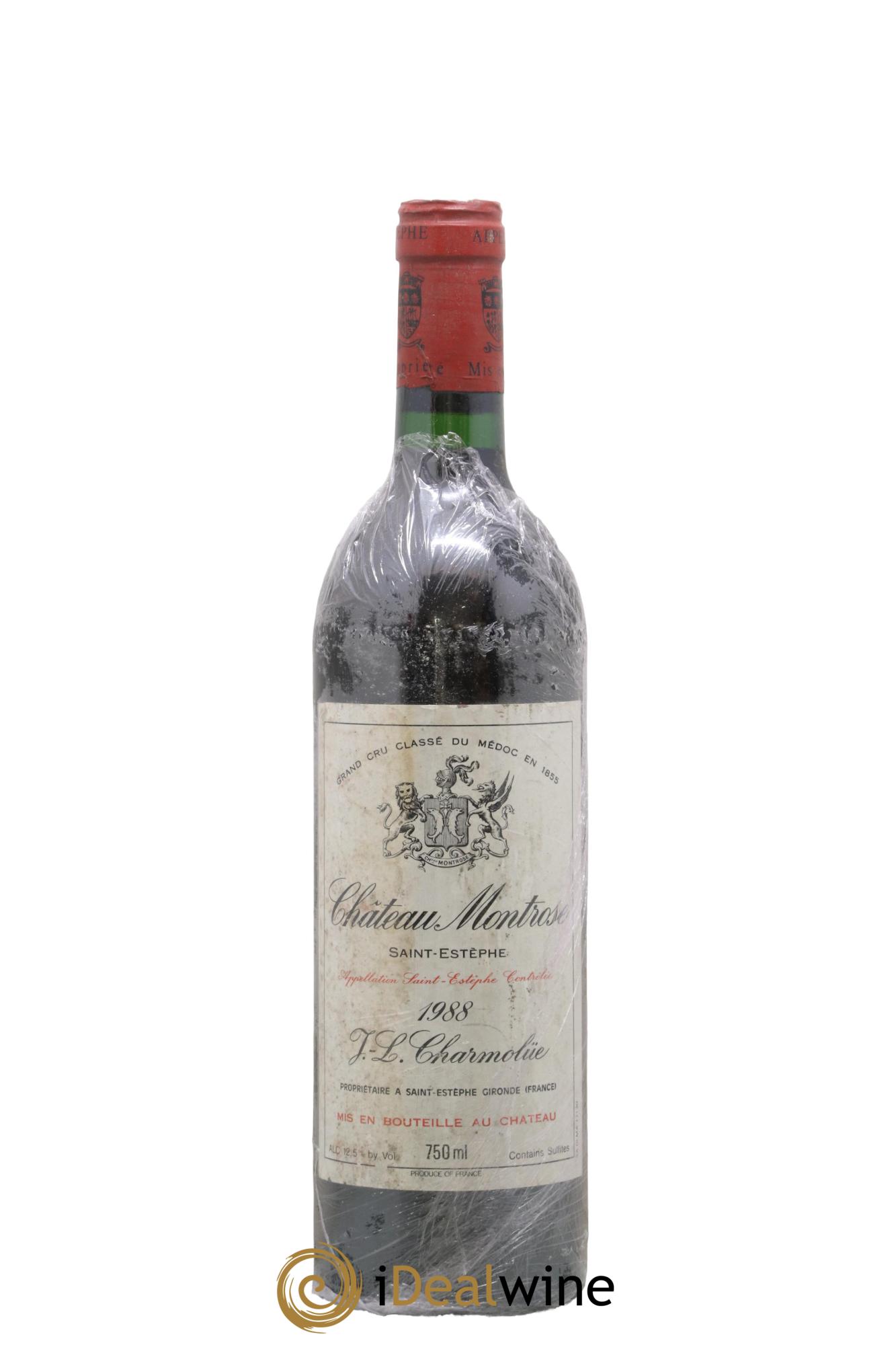 Château Montrose 2ème Grand Cru Classé 1988 - Lot de 1 bouteille - 0