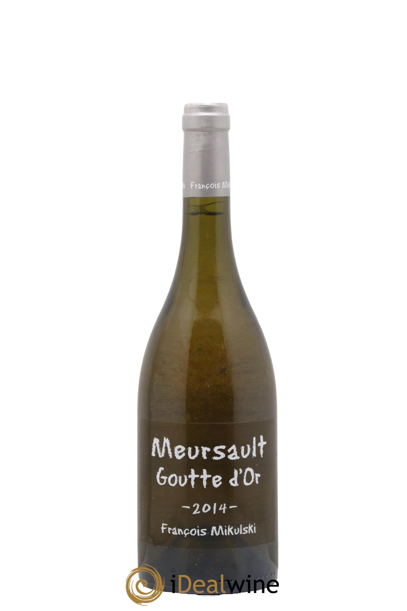 Meursault 1er Cru Goutte d'Or François Mikulski 2014 - Lot de 1 bouteille - 0