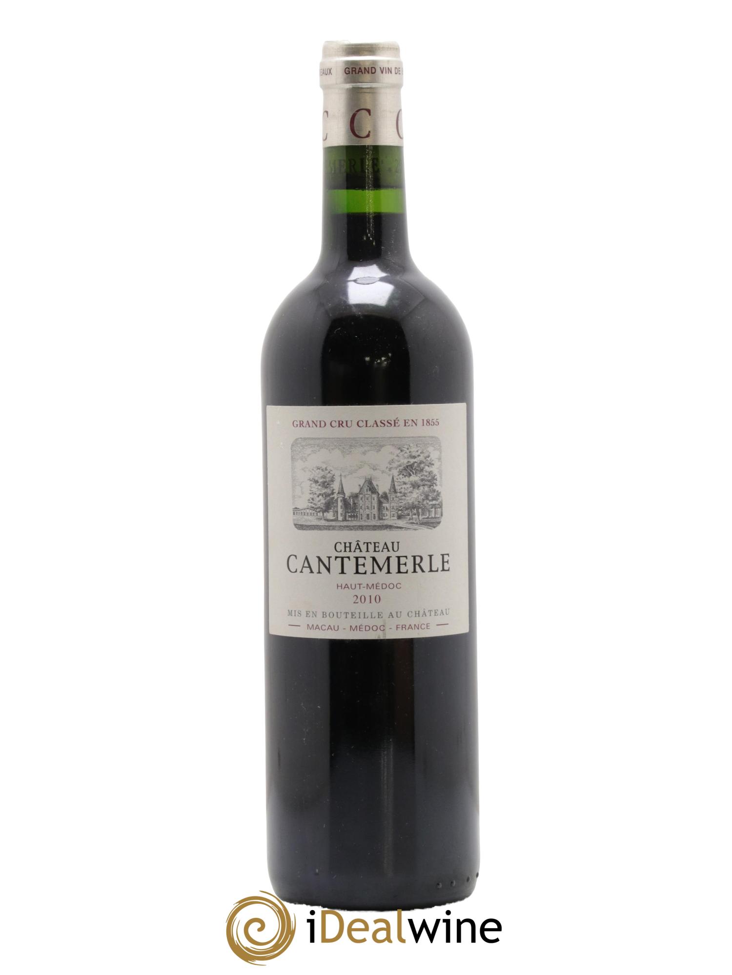 Château Cantemerle 5ème Grand Cru Classé 2010 - Lotto di 1 bottiglia - 0