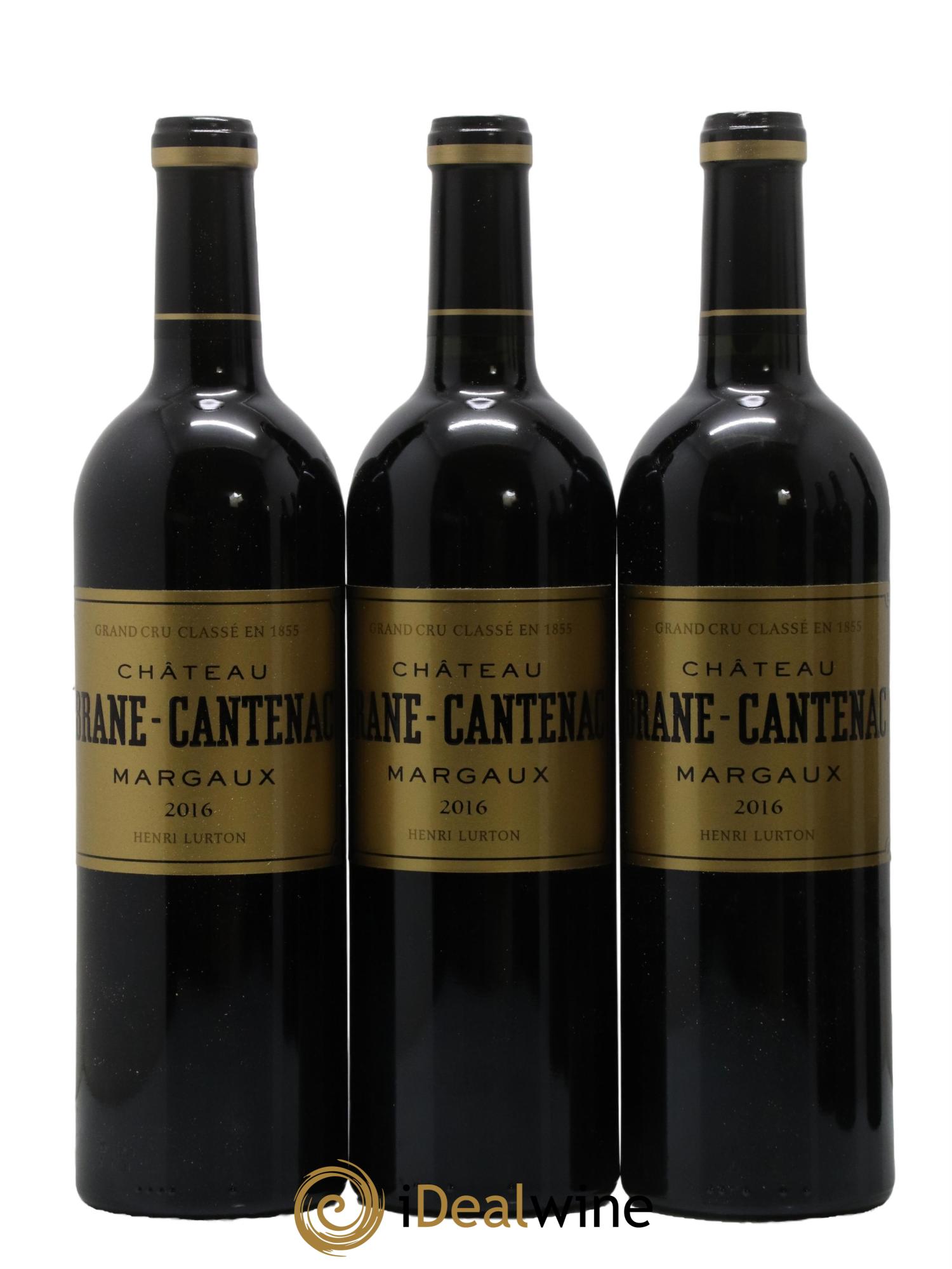 Château Brane Cantenac 2ème Grand Cru Classé  2016 - Lotto di 6 bottiglie - 2