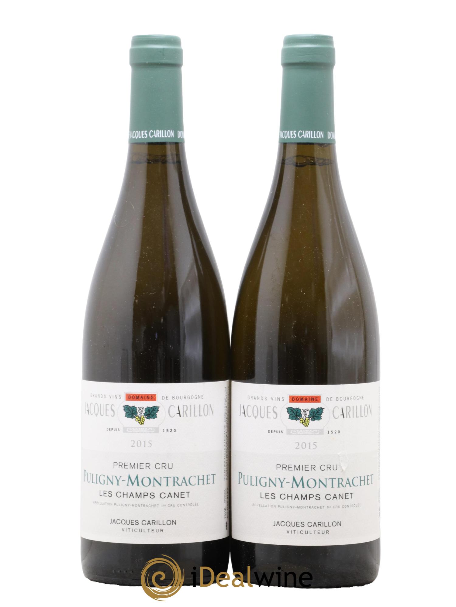 Puligny-Montrachet 1er Cru Les Champs Canet Jacques Carillon (Domaine) 2015 - Lot de 2 bouteilles - 0