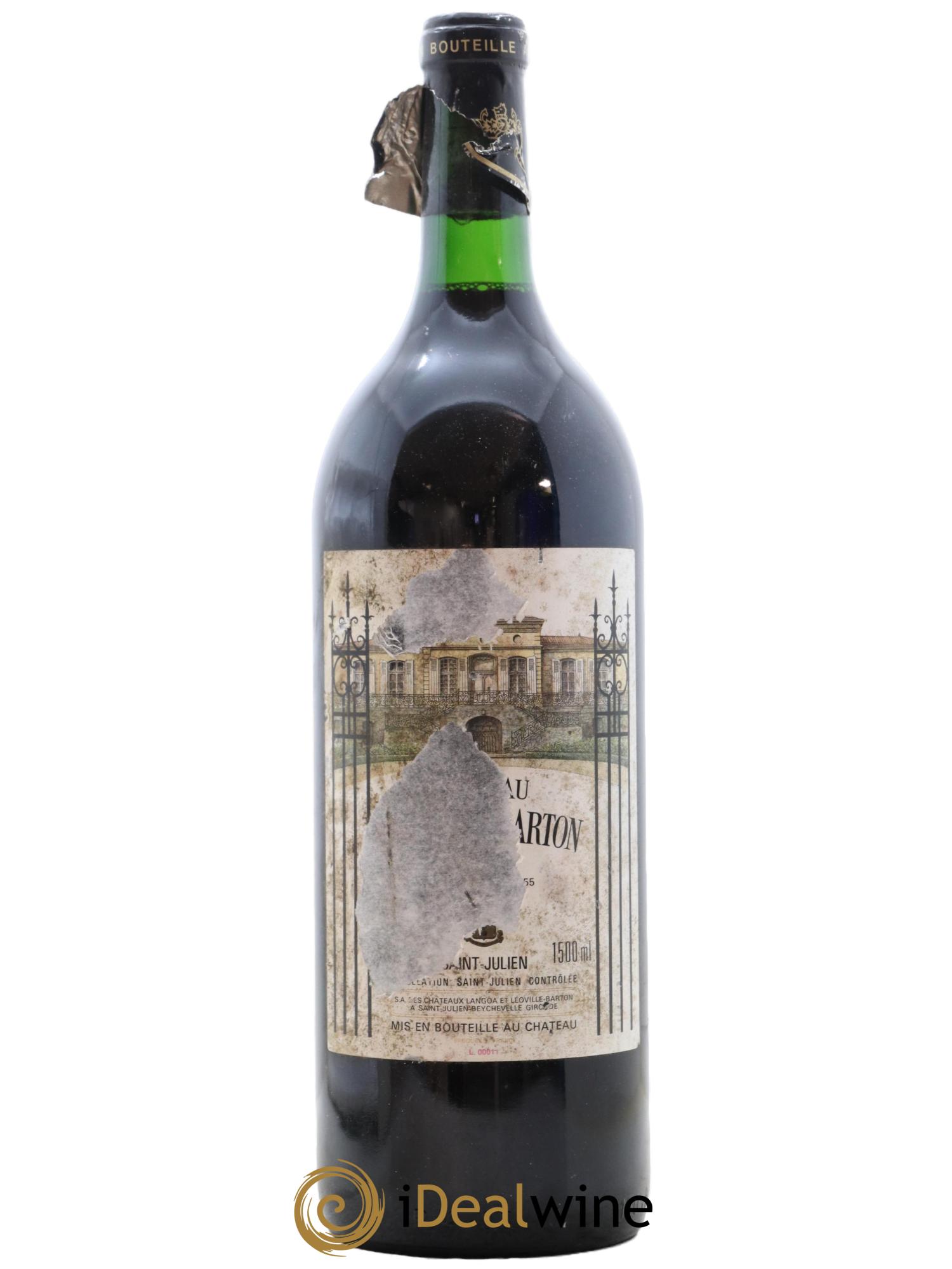 Château Léoville Barton 2ème Grand Cru Classé 1996 - Lot de 1 magnum - 0