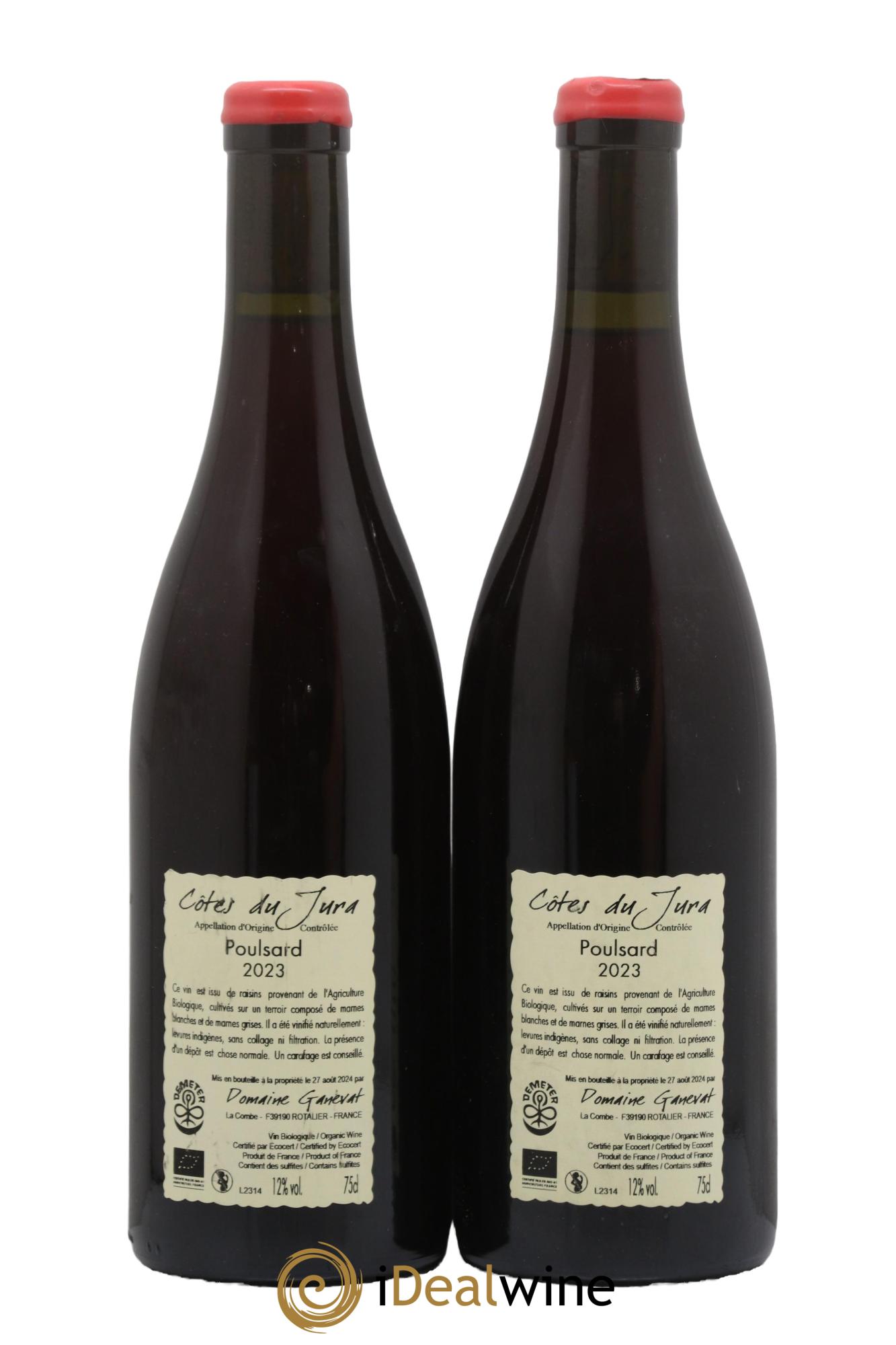 Côtes du Jura Cuvée de l'Enfant Terrible Jean-François Ganevat (Domaine) 2023 - Posten von 2 Flaschen - 1