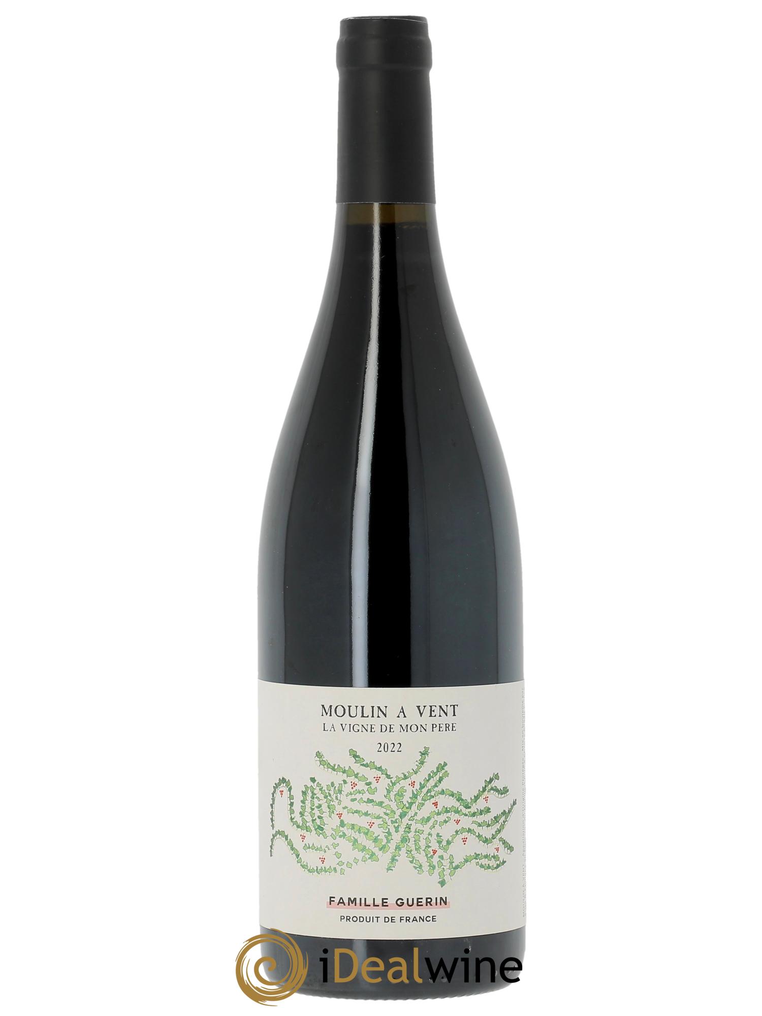 Moulin-à-Vent La vigne de mon père Elisa Guérin 2022 - Lot de 1 bouteille - 0