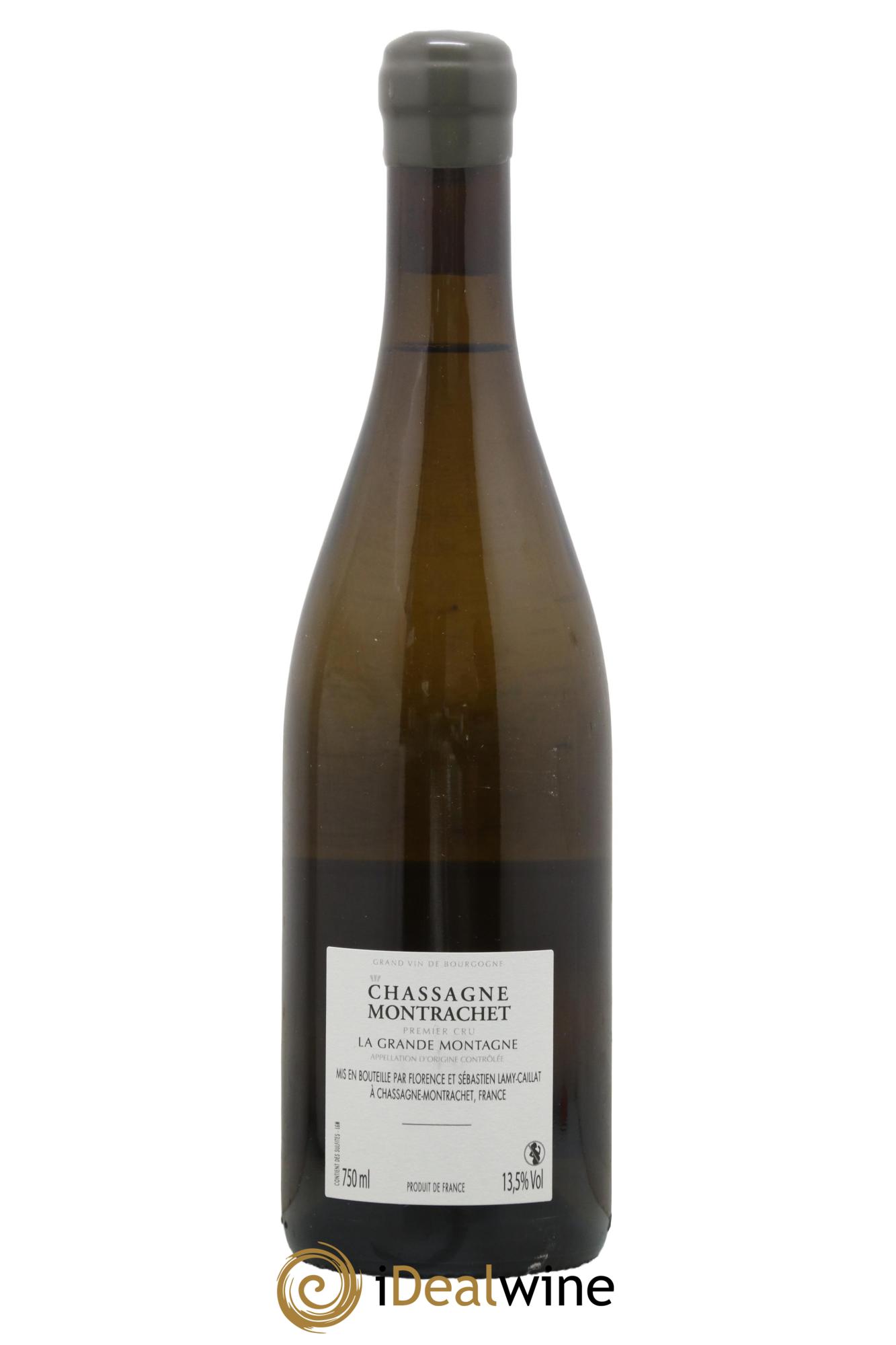 Chassagne-Montrachet 1er Cru La Grande Montagne Lamy-Caillat (Domaine) 2022 - Lot de 1 bouteille - 1