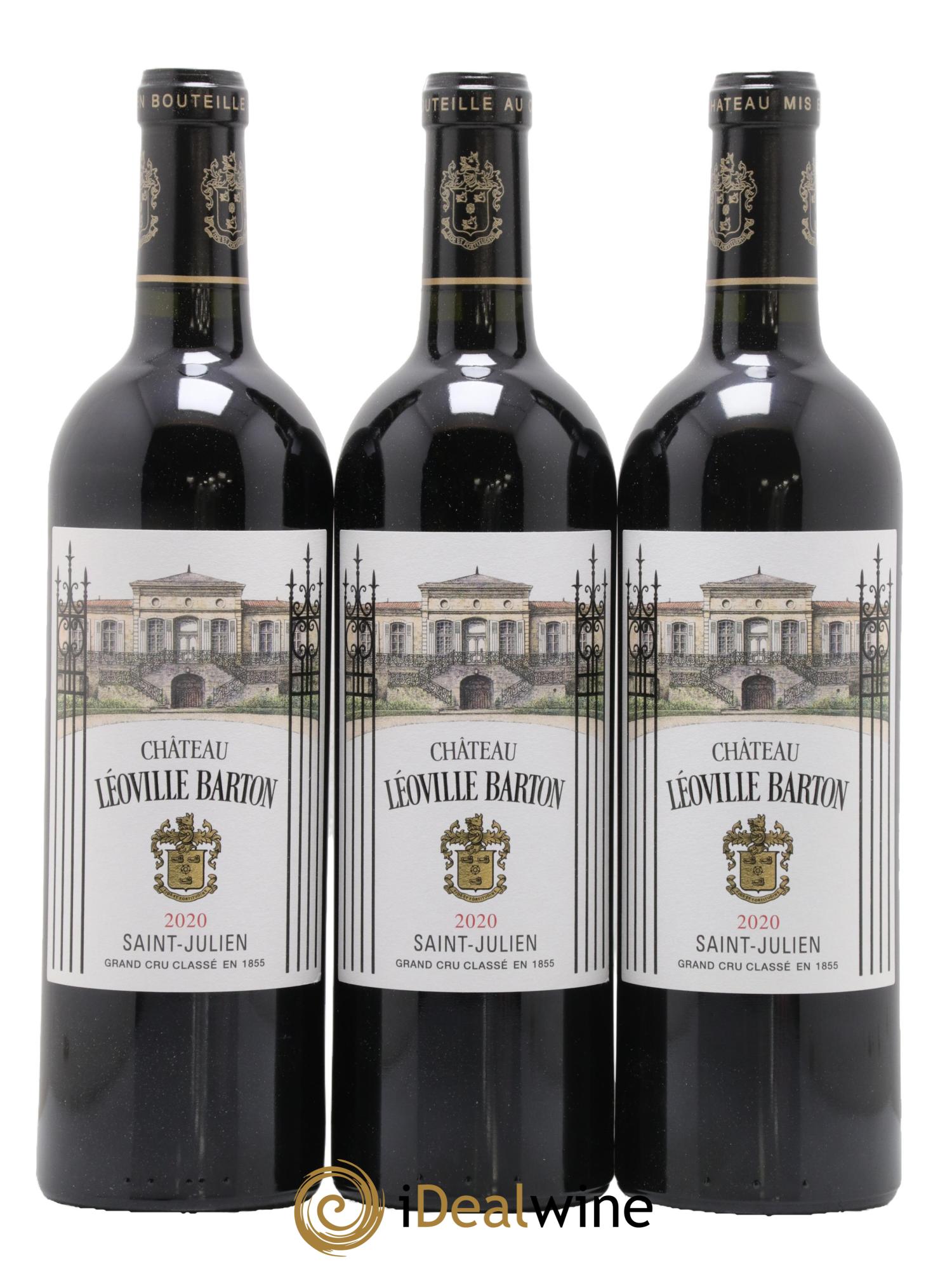 Château Léoville Barton 2ème Grand Cru Classé 2020 - Lot de 6 bouteilles - 1