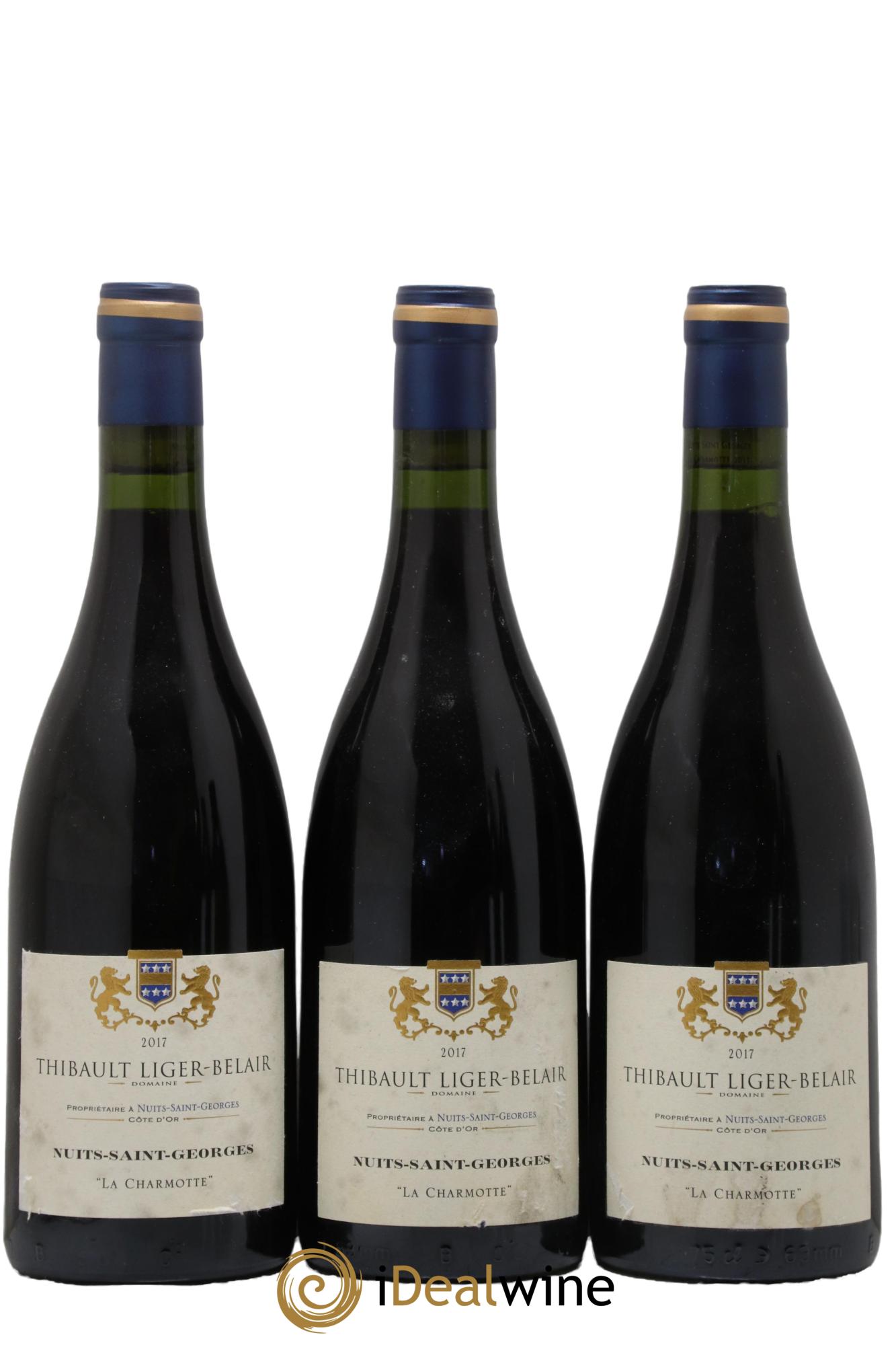 Nuits-Saint-Georges La Charmotte Thibault Liger-Belair 2017 - Lot de 3 bouteilles - 0