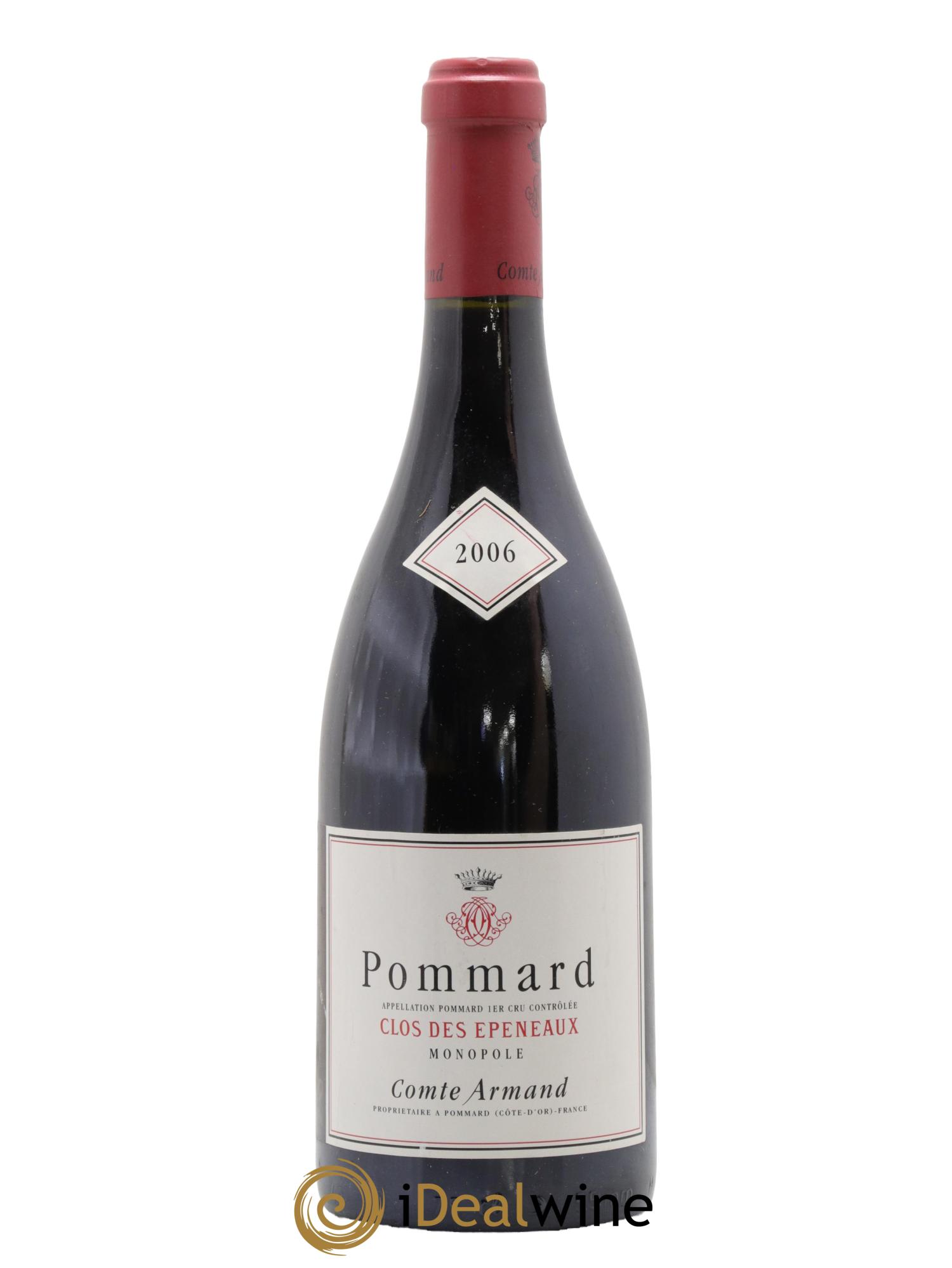 Pommard 1er Cru Clos des Epeneaux Comte Armand 2006 - Lot de 1 bouteille - 0