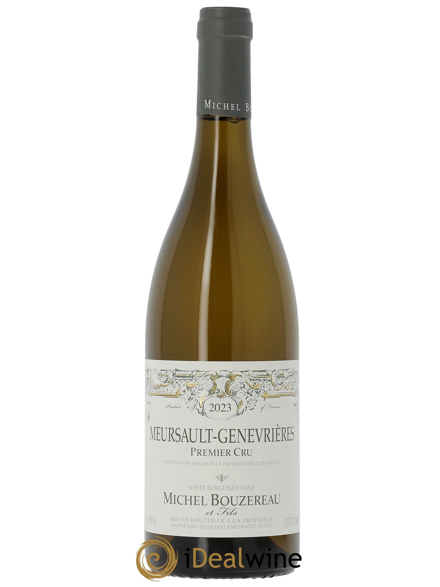 Meursault 1er Cru Les Genevrières Michel Bouzereau et Fils (Domaine)  2023 - Lot de 1 bouteille - 0