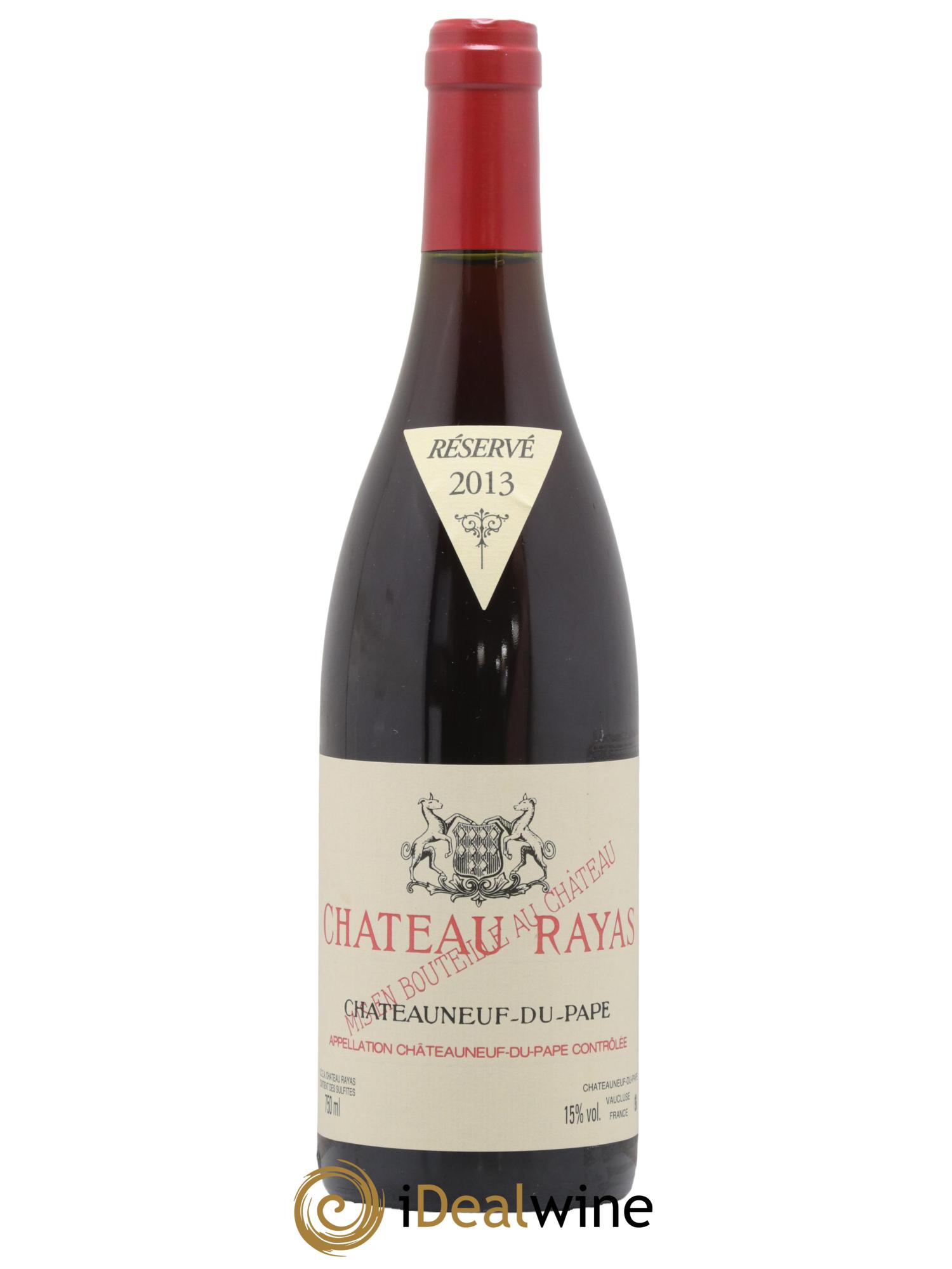 Châteauneuf-du-Pape Château Rayas Emmanuel Reynaud 2013 - Lot de 1 bouteille - 0