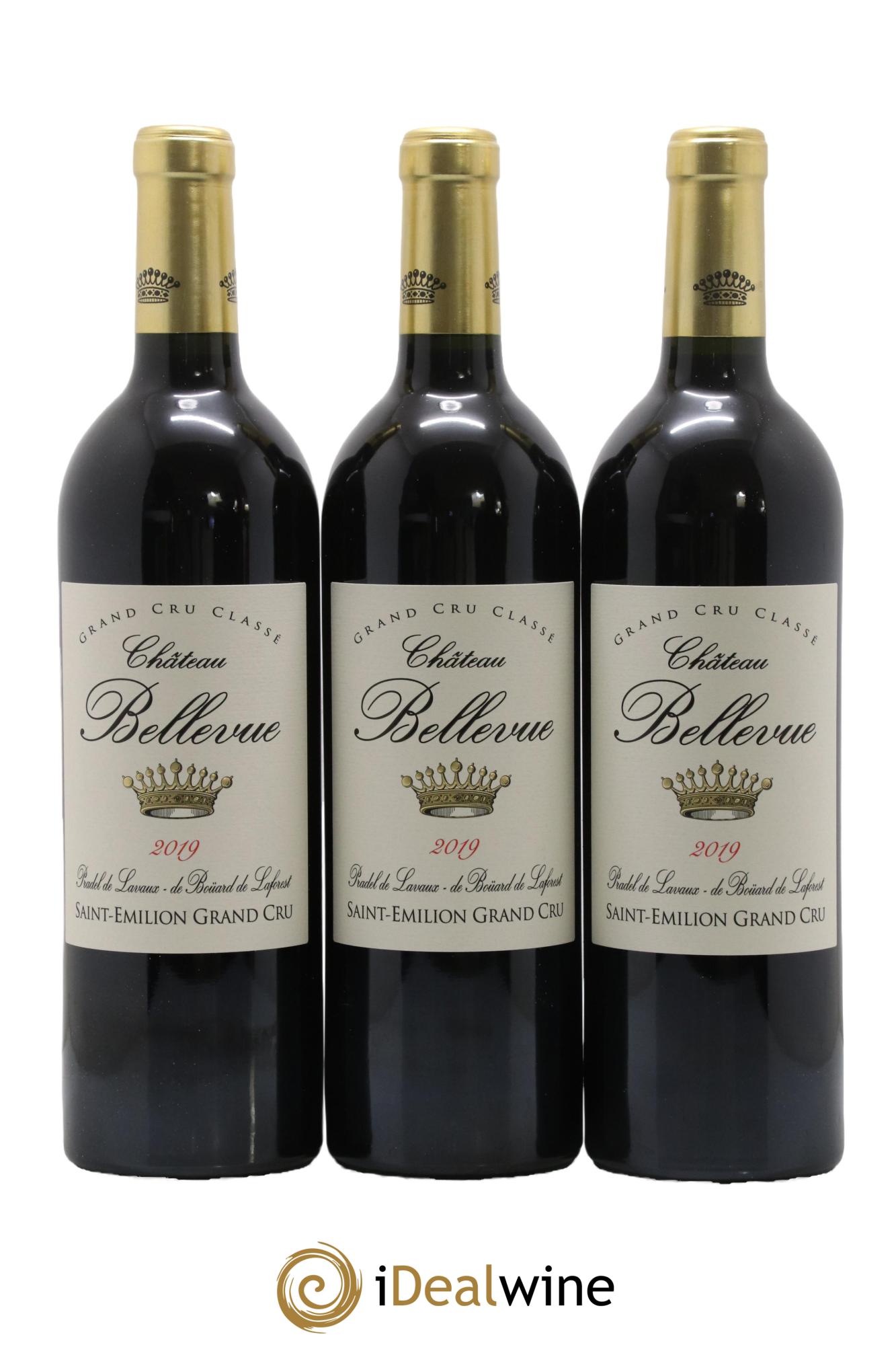 Château Bellevue Grand Cru Classé 2019 - Lot de 6 bouteilles - 2