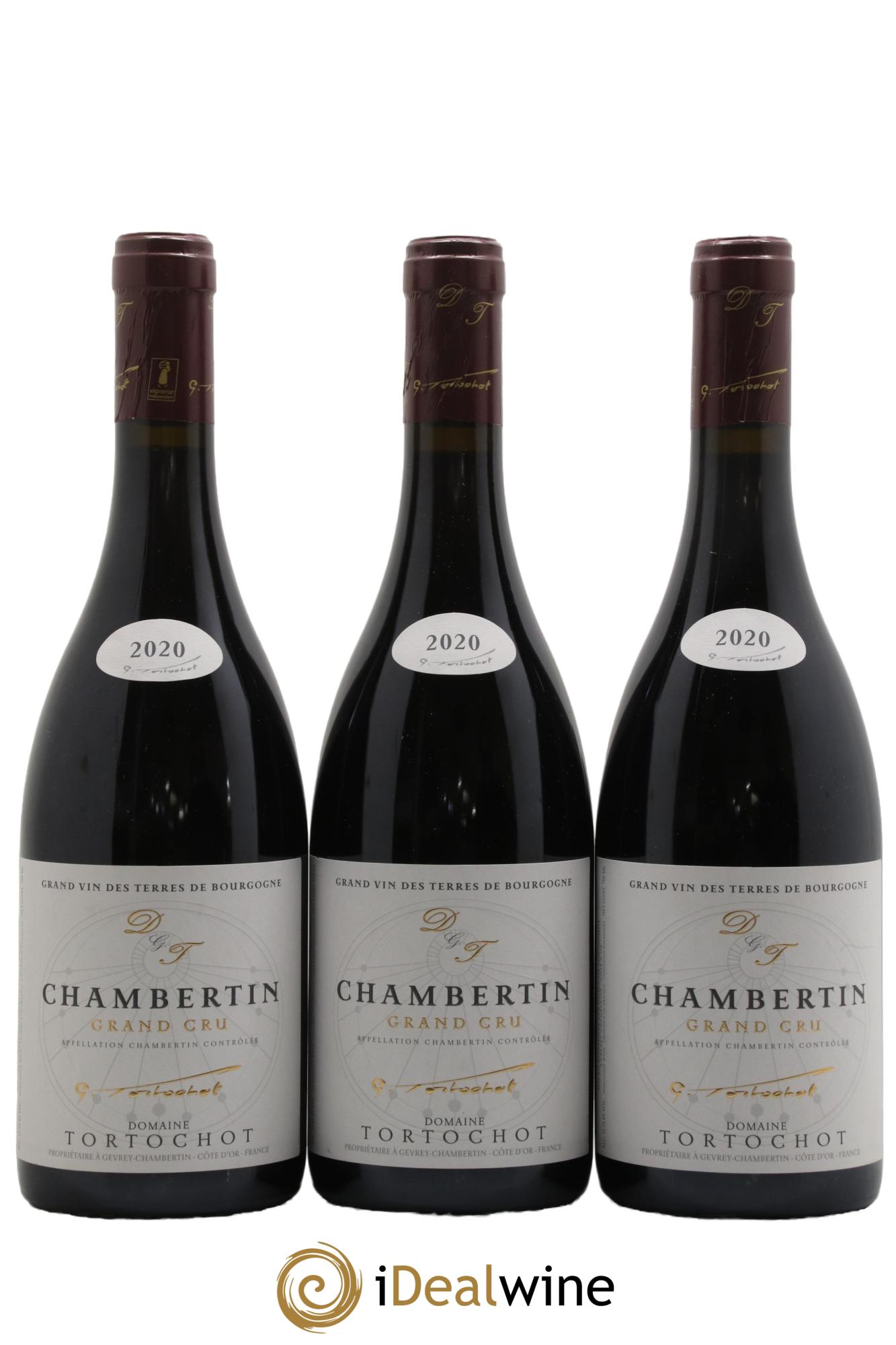 Chambertin Grand Cru Tortochot (Domaine) 2020 - Lot de 3 bouteilles - 0