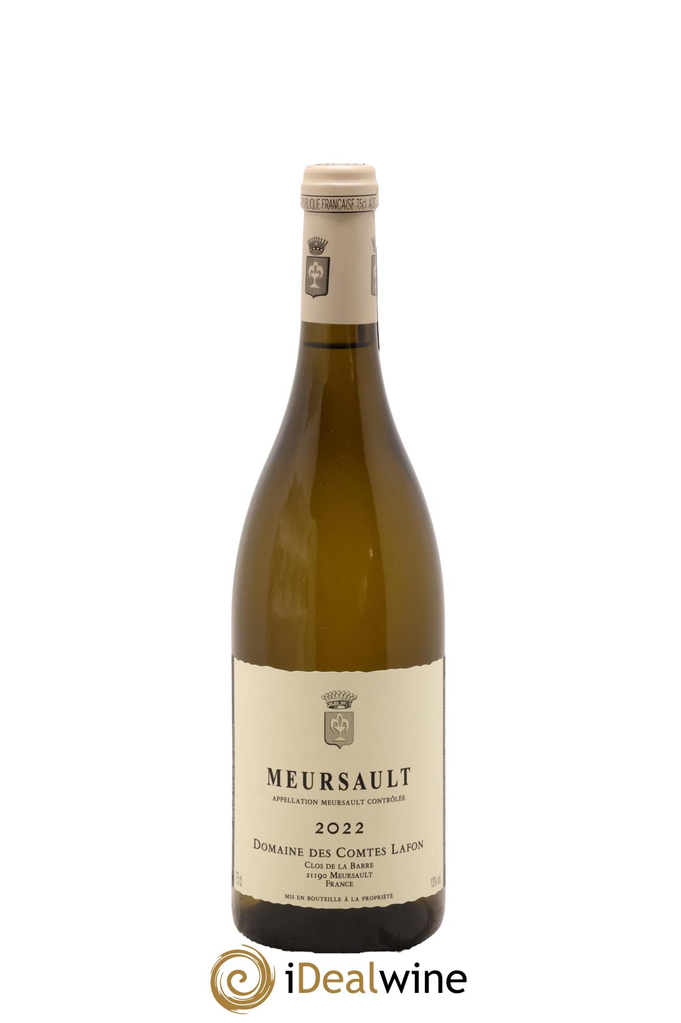 Meursault Comtes Lafon (Domaine des) 2022 - Lot de 1 bouteille - 0