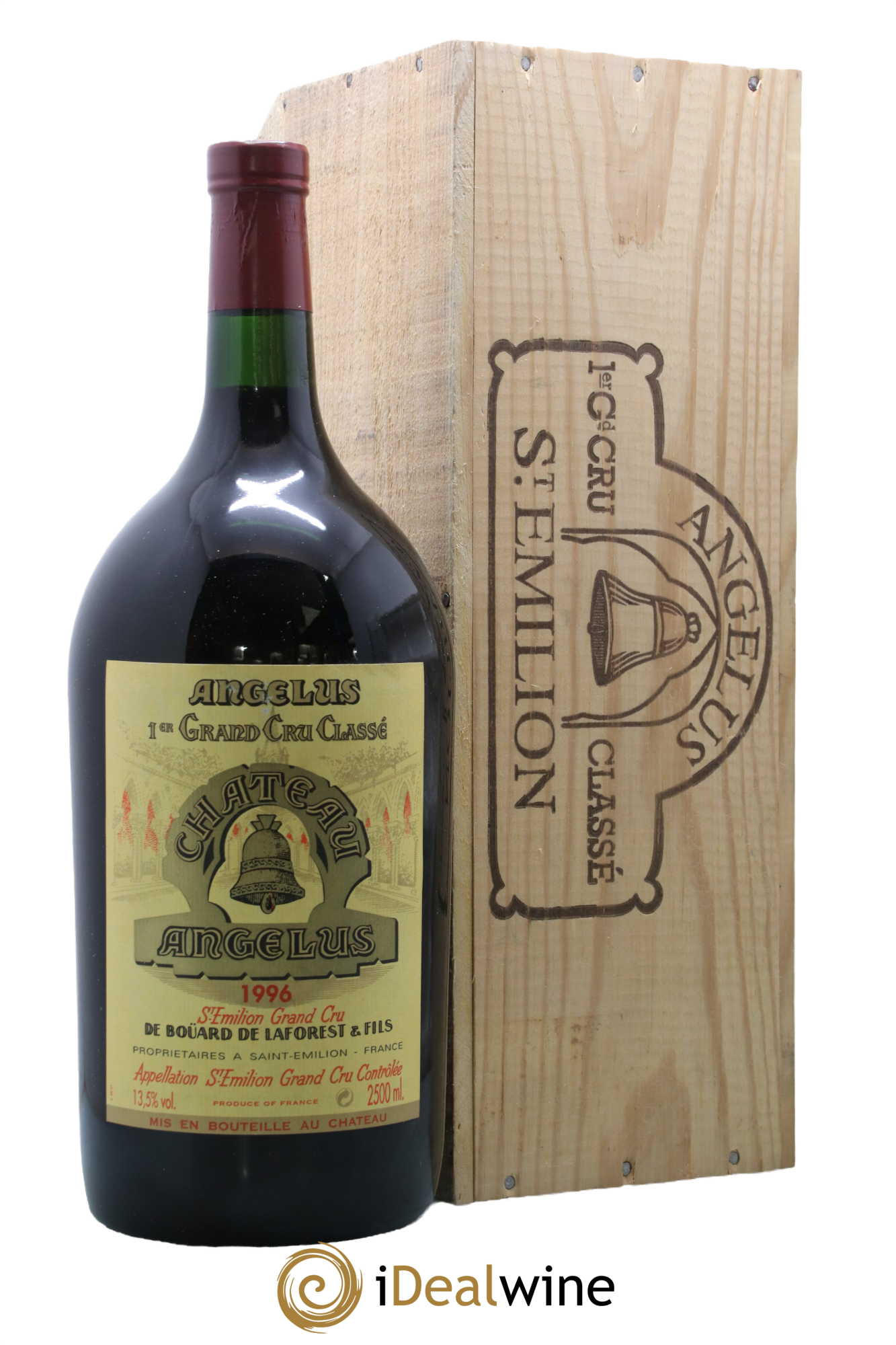 Château Angélus 1er Grand Cru Classé A 1996 - Lot de 1 double magnum - 0