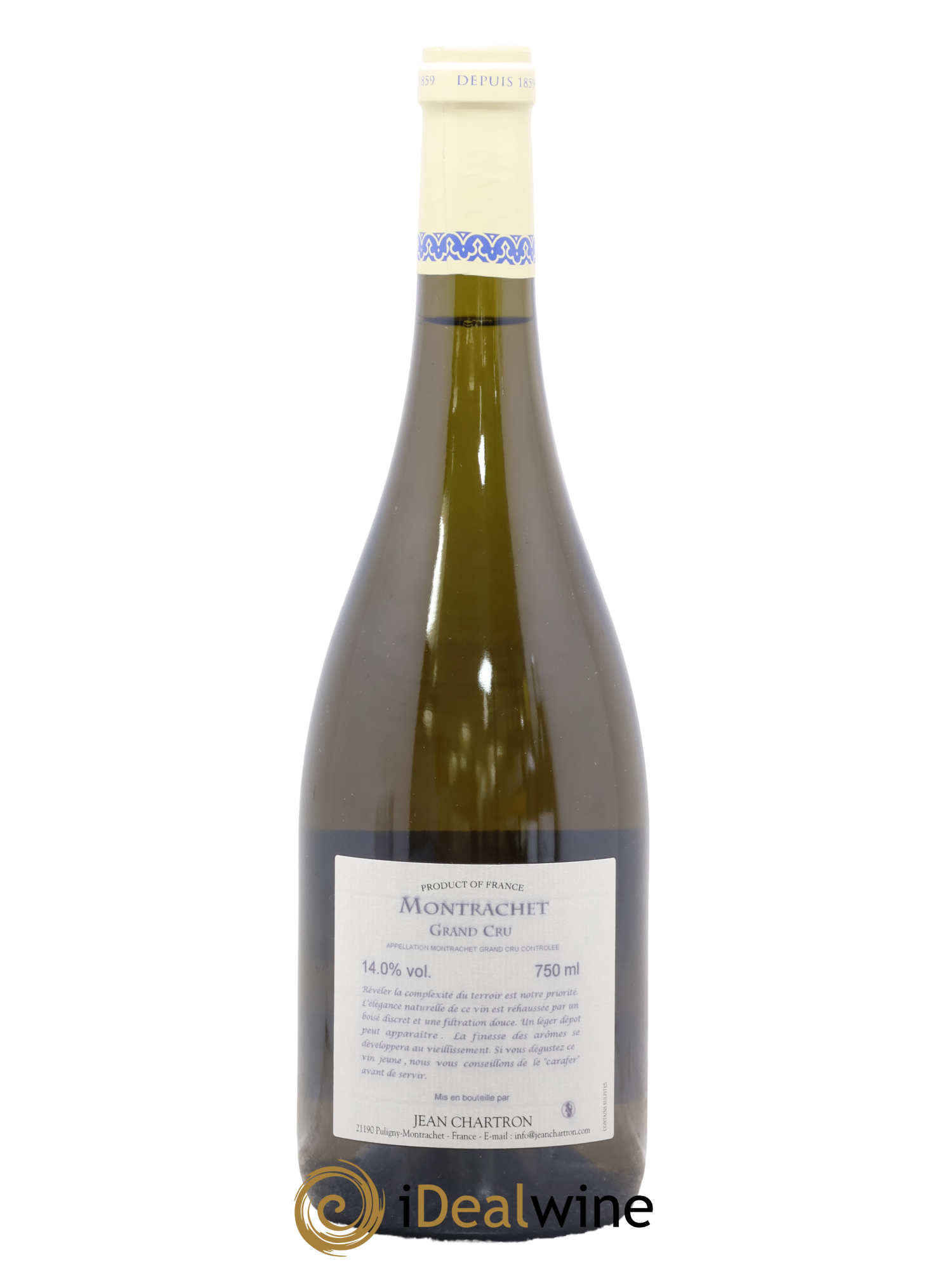Montrachet Grand Cru Jean Chartron (Domaine) 2013 - Lot of 1 bottle - 1