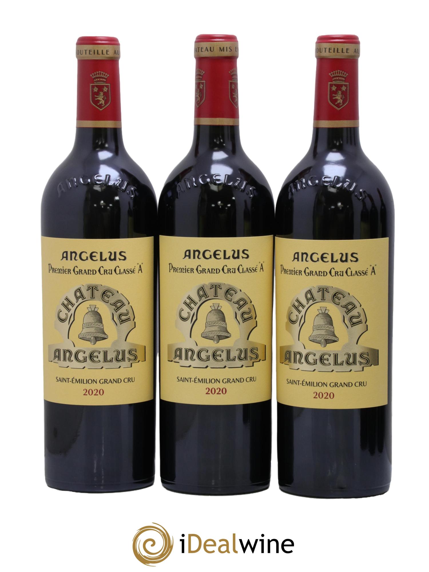 Château Angélus 1er Grand Cru Classé A  2020 - Posten von 6 Flaschen - 1